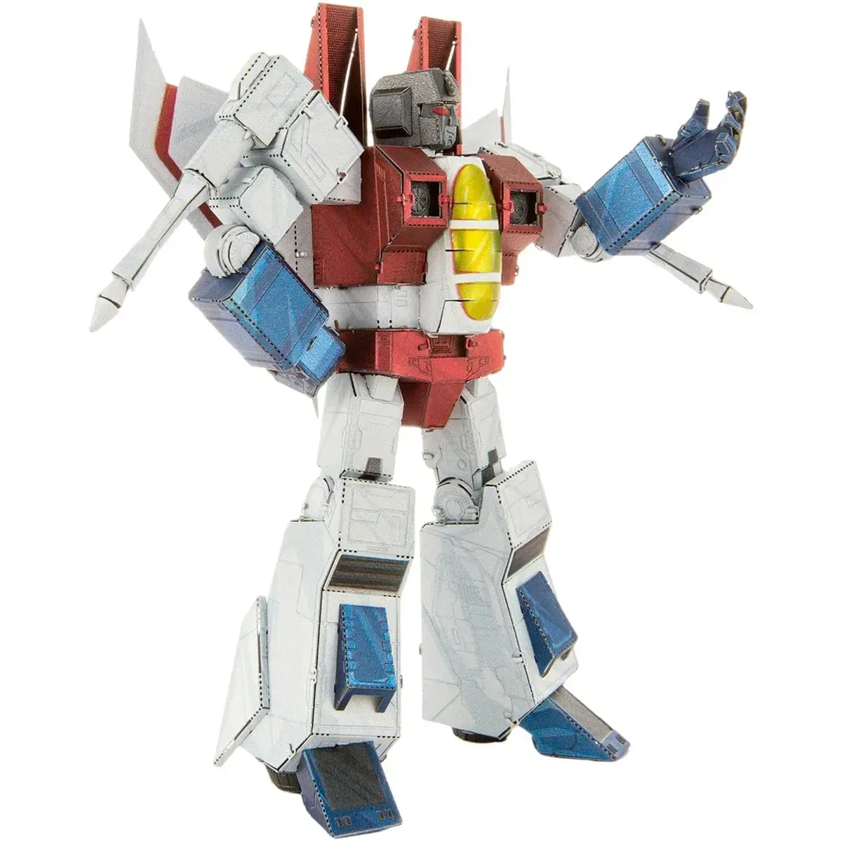 The Transformers: More than Meets the Eye - Starscream Figure Model Kit (Steel, Moderate Difficulty) - Fascinations - Metal Earth Series - Image 8