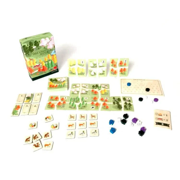 The Tree Lined Avenue - Board Game - Image 2