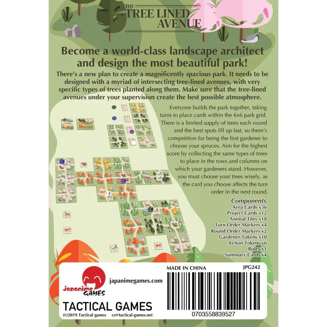 The Tree Lined Avenue - Board Game - Image 5