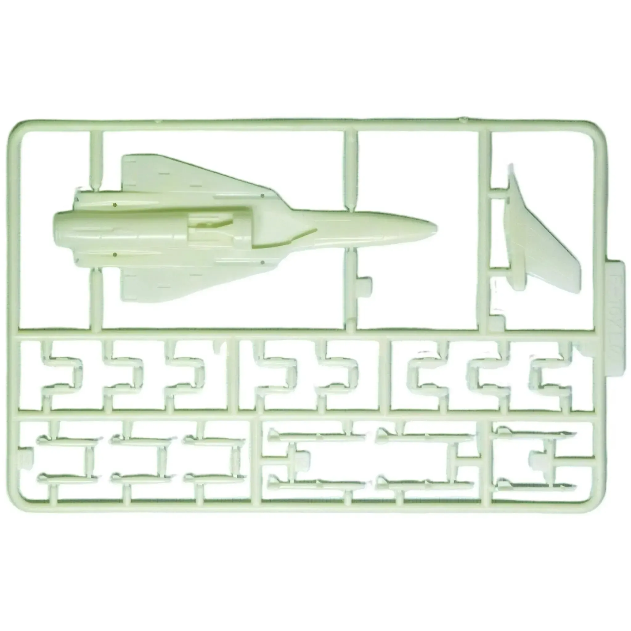 The United States Air Force - General Dynamics F-16XL Military Plane Model Kit (1:144 Scale, Plastic) - LEE - Jet FIghter Series (6) - Image 4