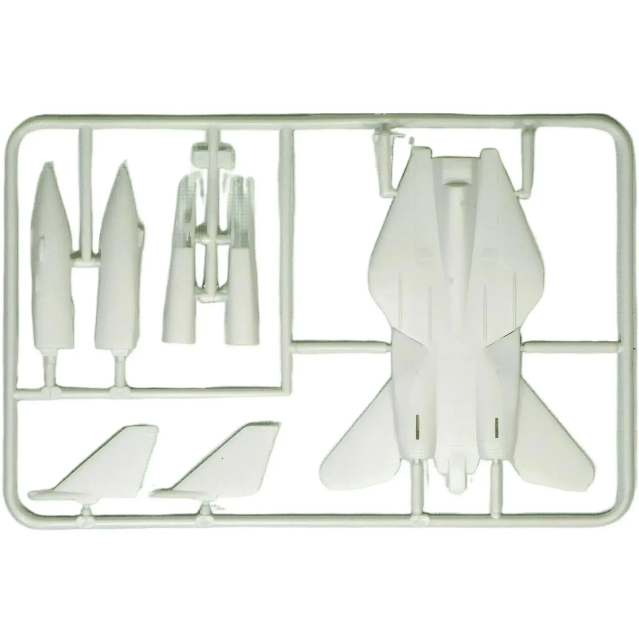 The United States Navy - Jolly Rogers F-14 Tomcat Military Plane Model Kit (1:144 Scale, Plastic) - LEE - Jet FIghter Series (4) - Image 2