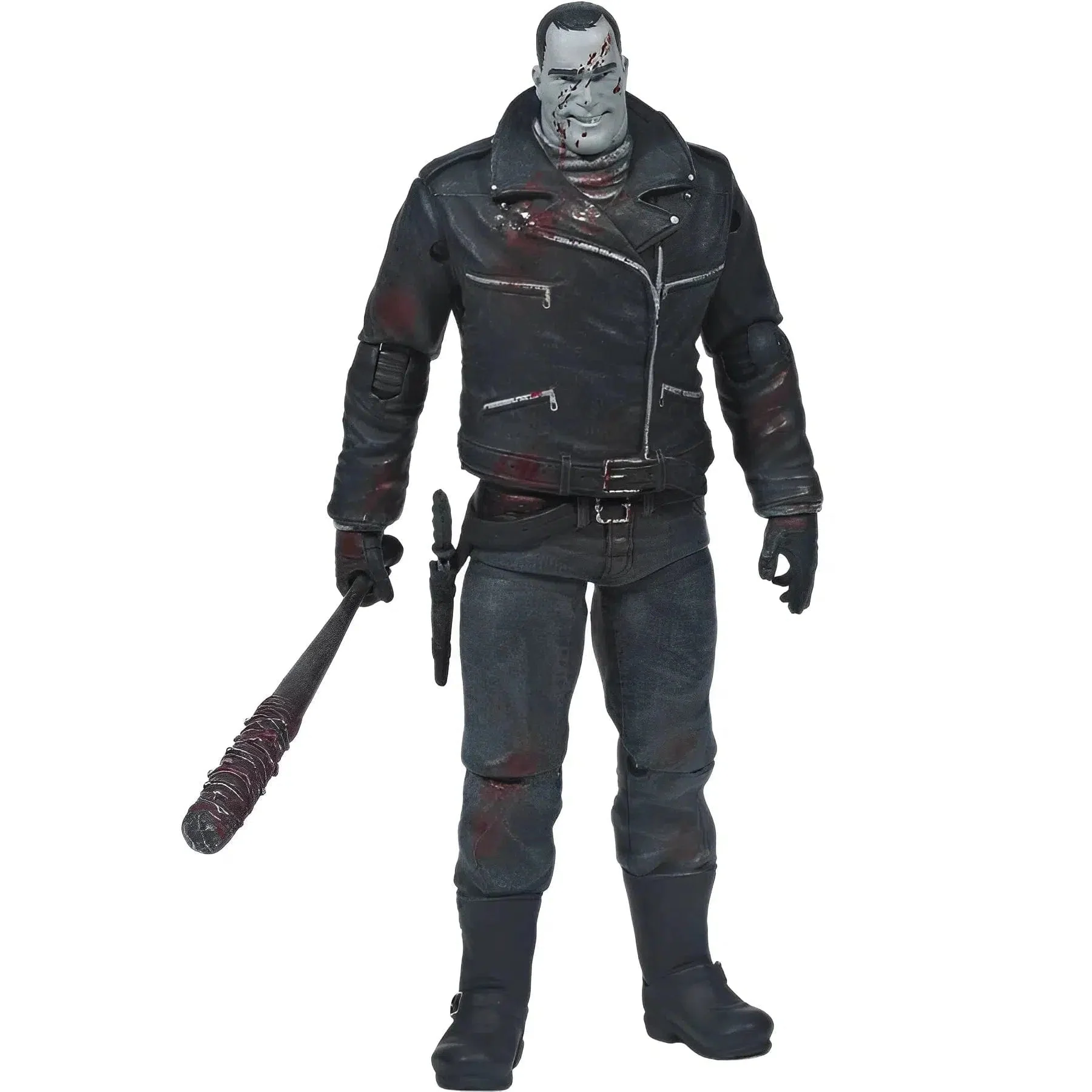The Walking Dead (Comic) - Black & White Bloody Negan Action Figure (5") - McFarlane Toys - Skybound Exclusive (2013) - Image 2