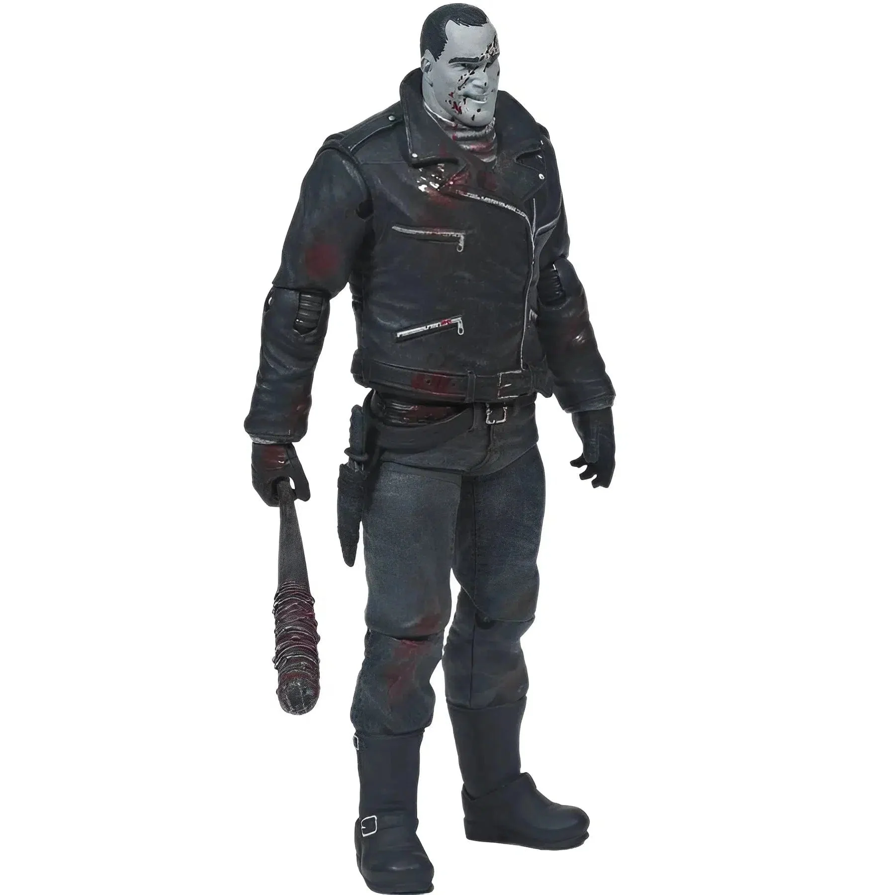 The Walking Dead (Comic) - Black & White Bloody Negan Action Figure (5") - McFarlane Toys - Skybound Exclusive (2013) - Image 3