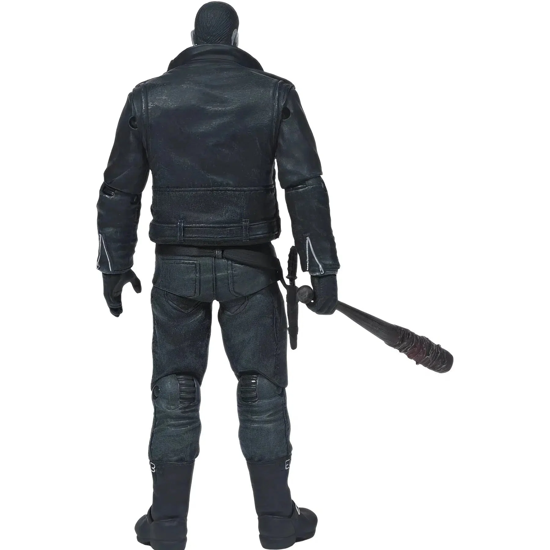 The Walking Dead (Comic) - Black & White Bloody Negan Action Figure (5") - McFarlane Toys - Skybound Exclusive (2013) - Image 4