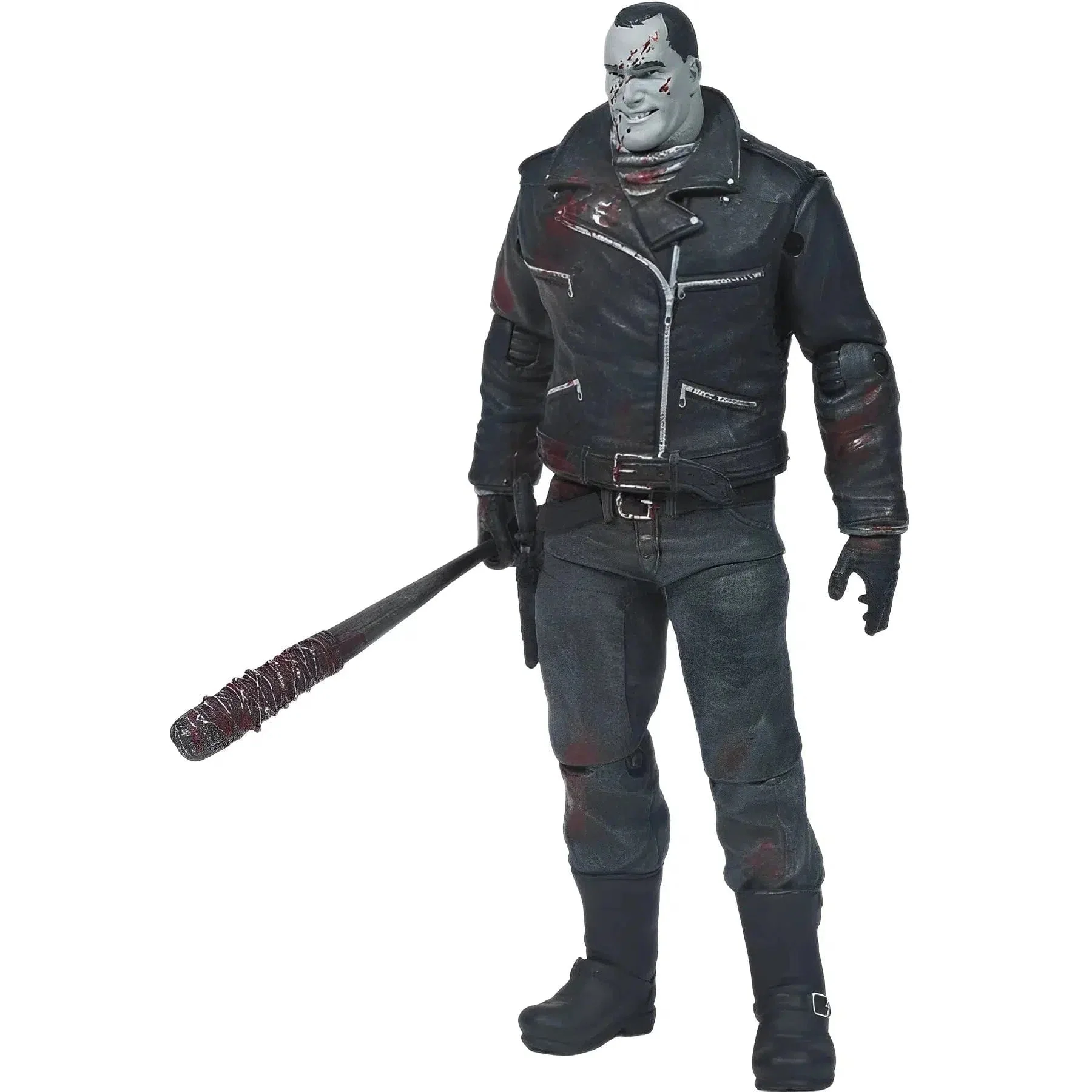 The Walking Dead (Comic) - Black & White Bloody Negan Action Figure (5") - McFarlane Toys - Skybound Exclusive (2013) - Image 5