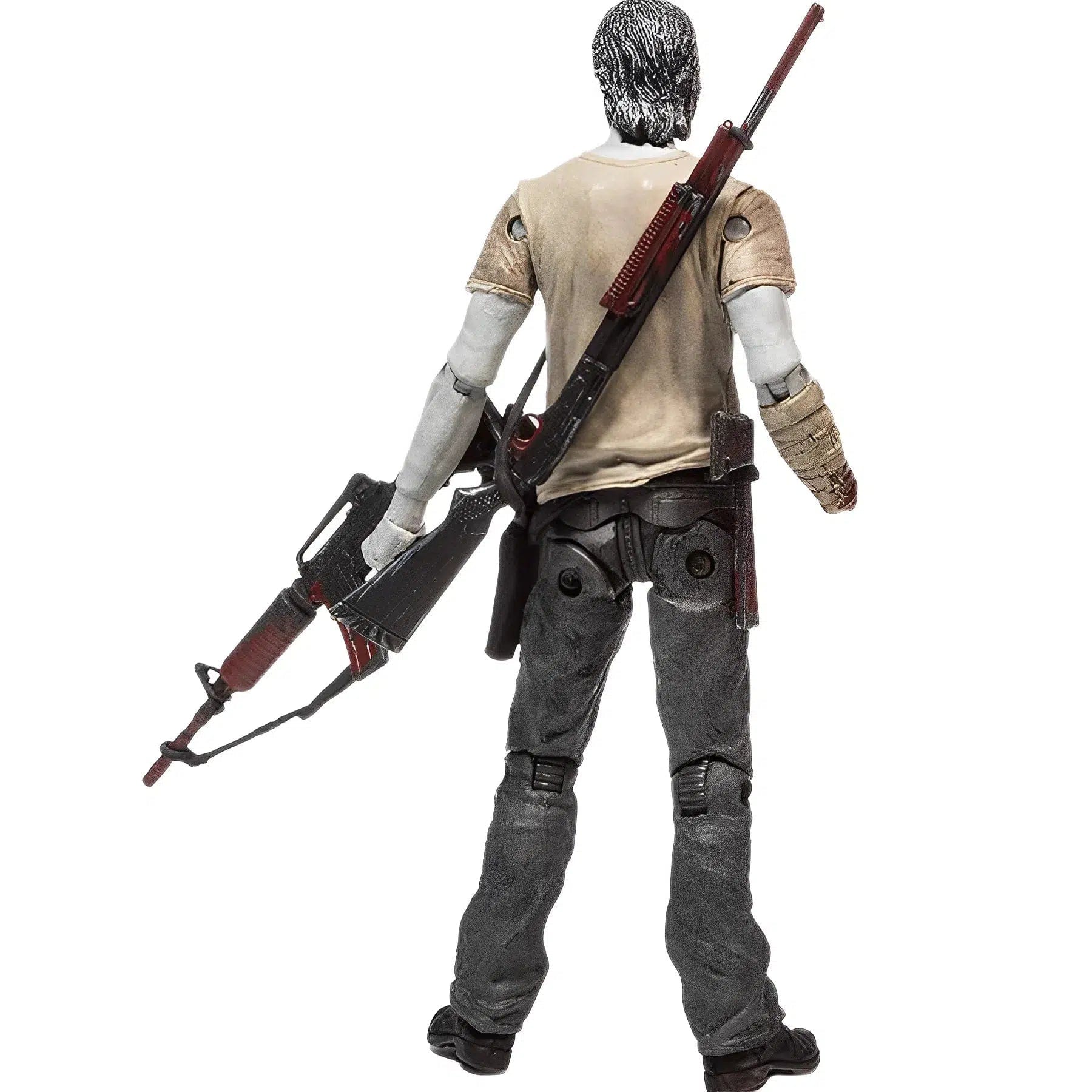 The Walking Dead (Comic) - Black & White Rick Grimes and Andrea 2-Pack Action Figure - McFarlane Toys - Series 3 (2014) - Image 4