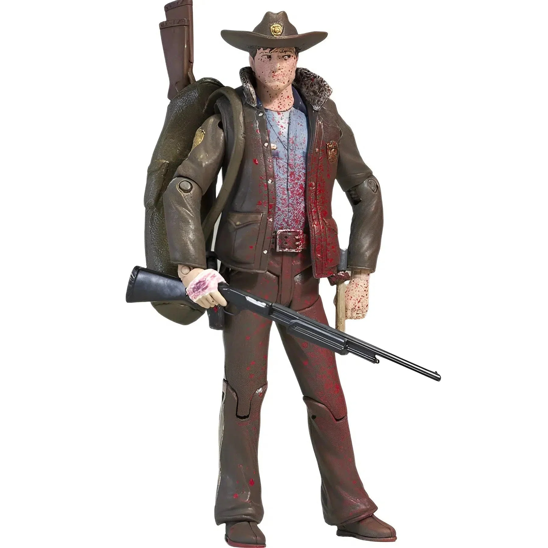 The Walking Dead (Comic) - Bloody Rick Grimes Action Figure - McFarlane Toys - Series (2011) - Image 2
