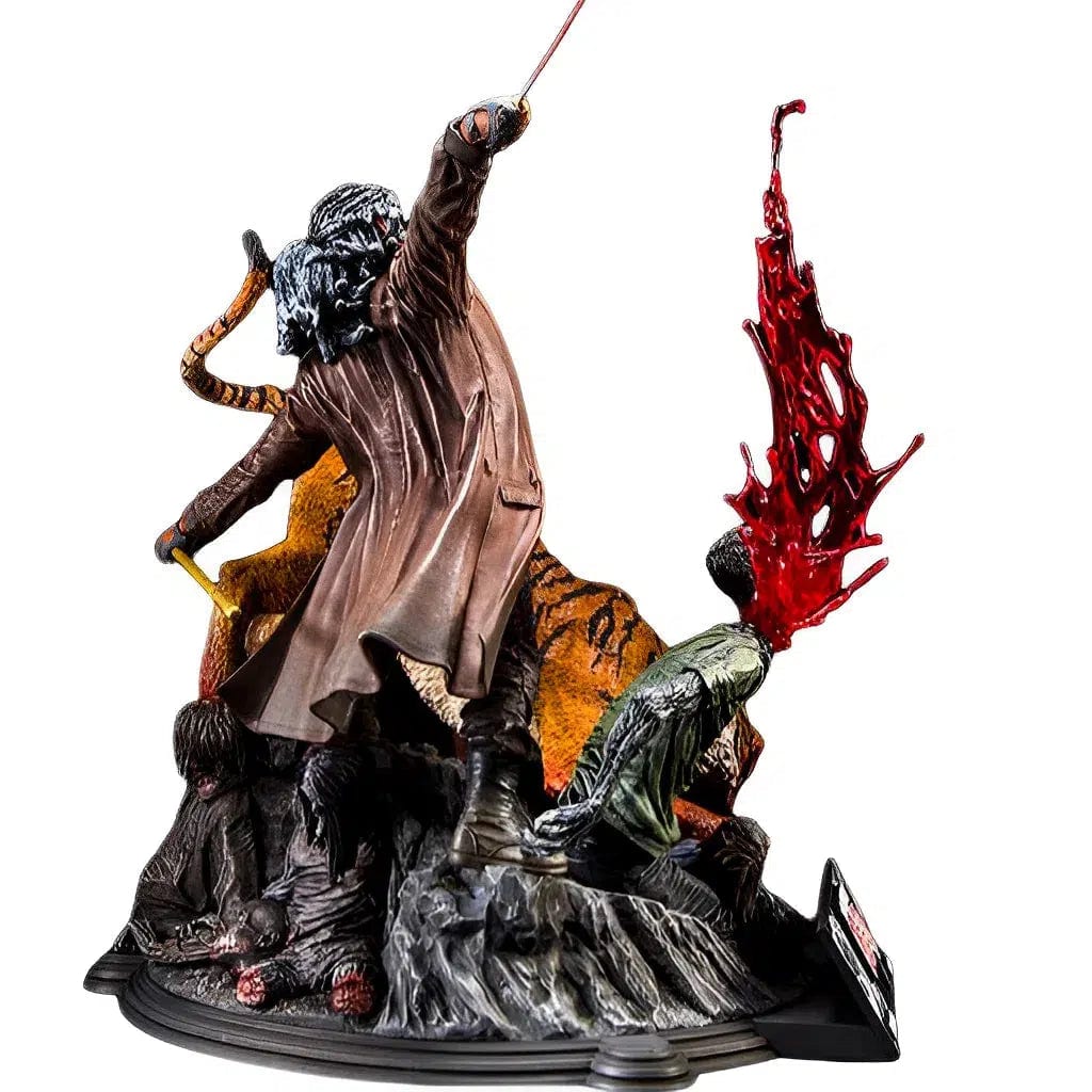The Walking Dead (Comic) - Ezekiel and Shiva Resin Statue Figure - McFarlane Toys - Series (2018) - Image 4