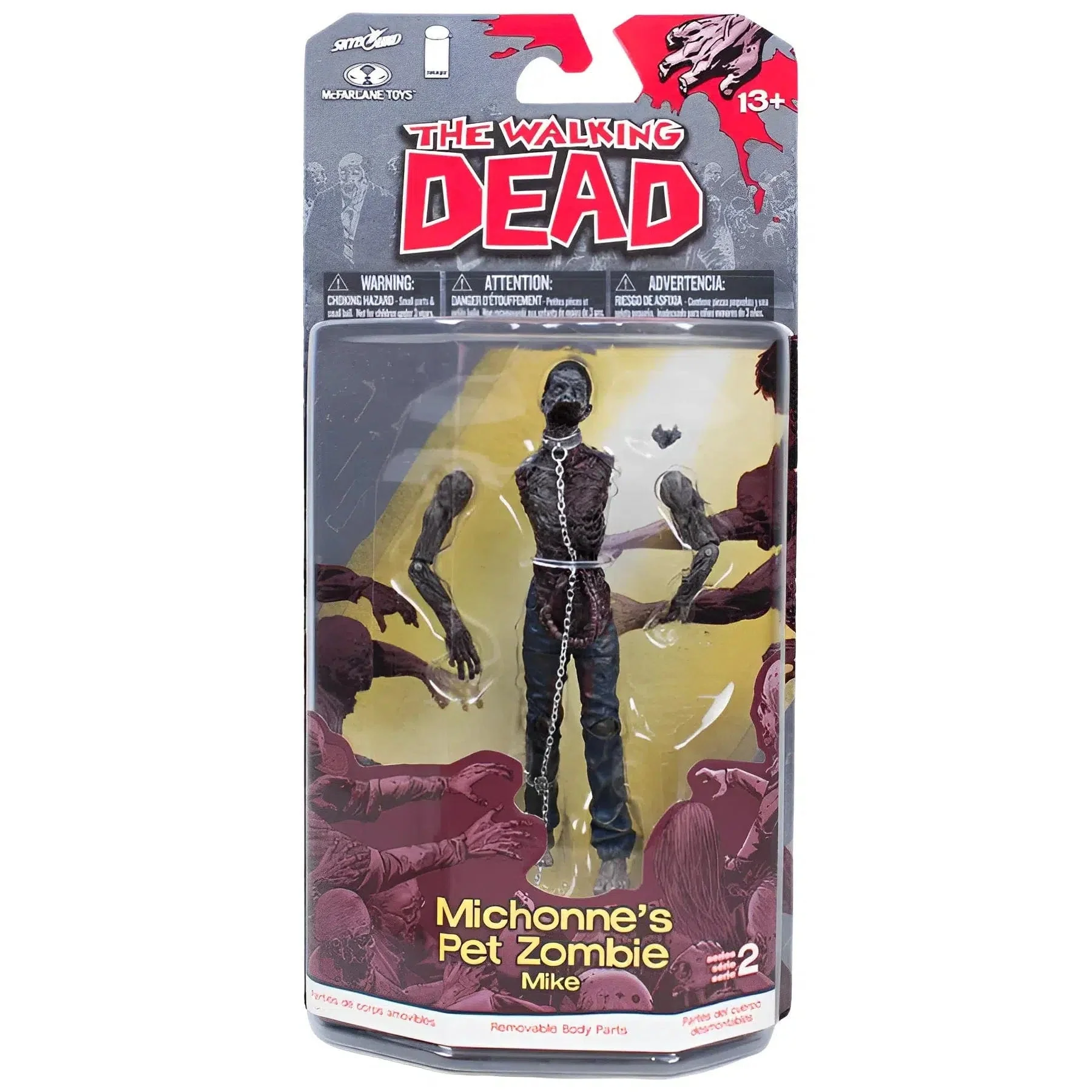 The Walking Dead (Comic) - Michonne’s Pet Zombie Mike Action Figure (5") - McFarlane Toys - Series 2 (2013)