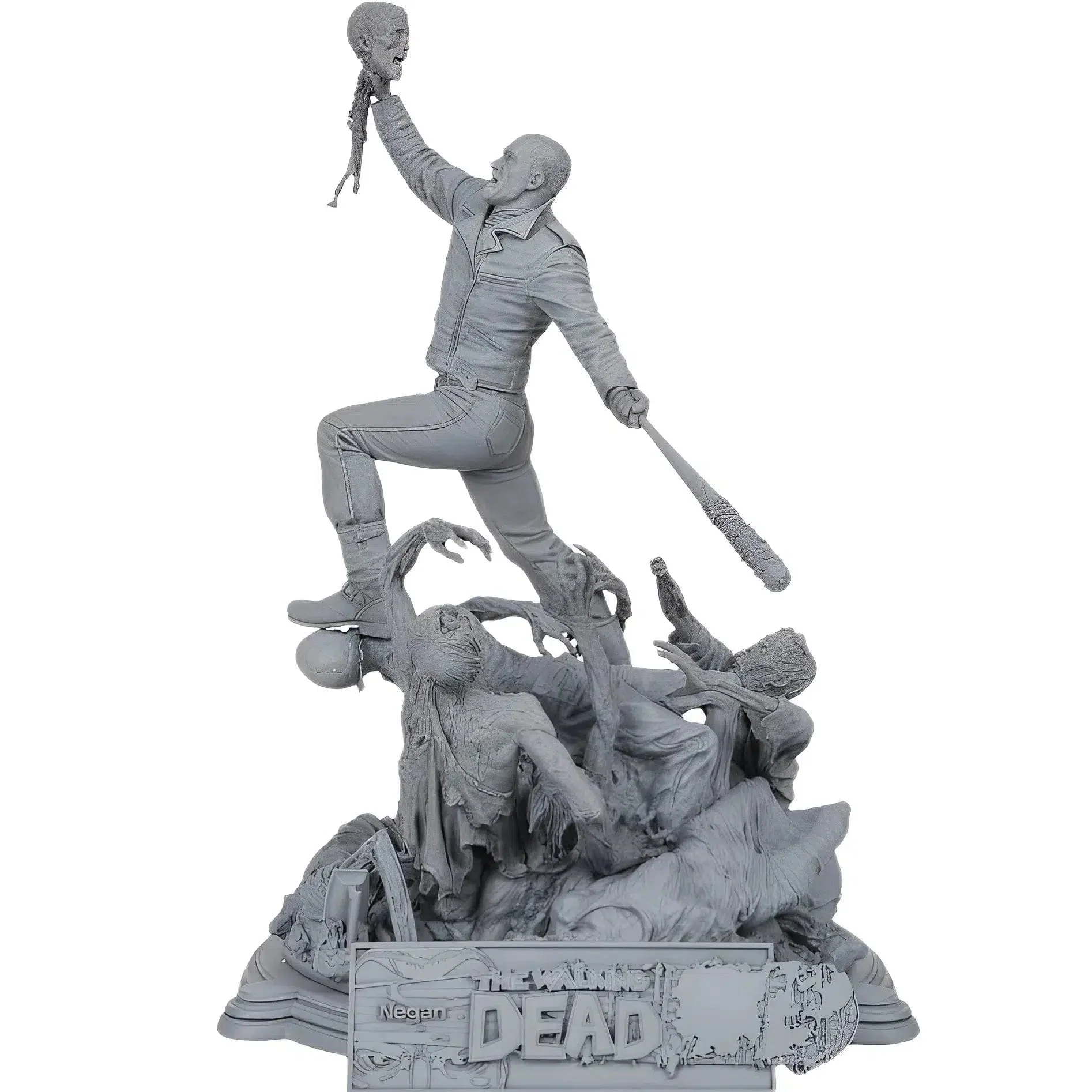 The Walking Dead (Comic) - Negan Resin Statue Figure - McFarlane Toys - Series (2016) - Image 8