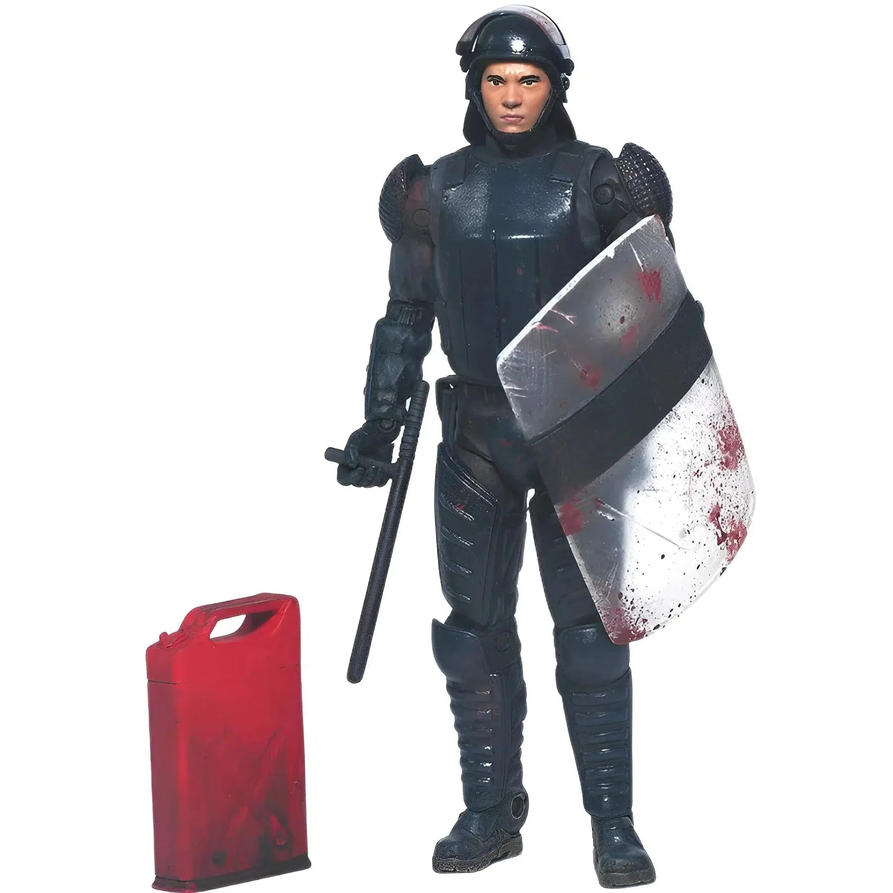 The Walking Dead (Comic) - Riot Gear Glenn Action Figure (5") - McFarlane Toys - Series 2 (2013) - Image 2