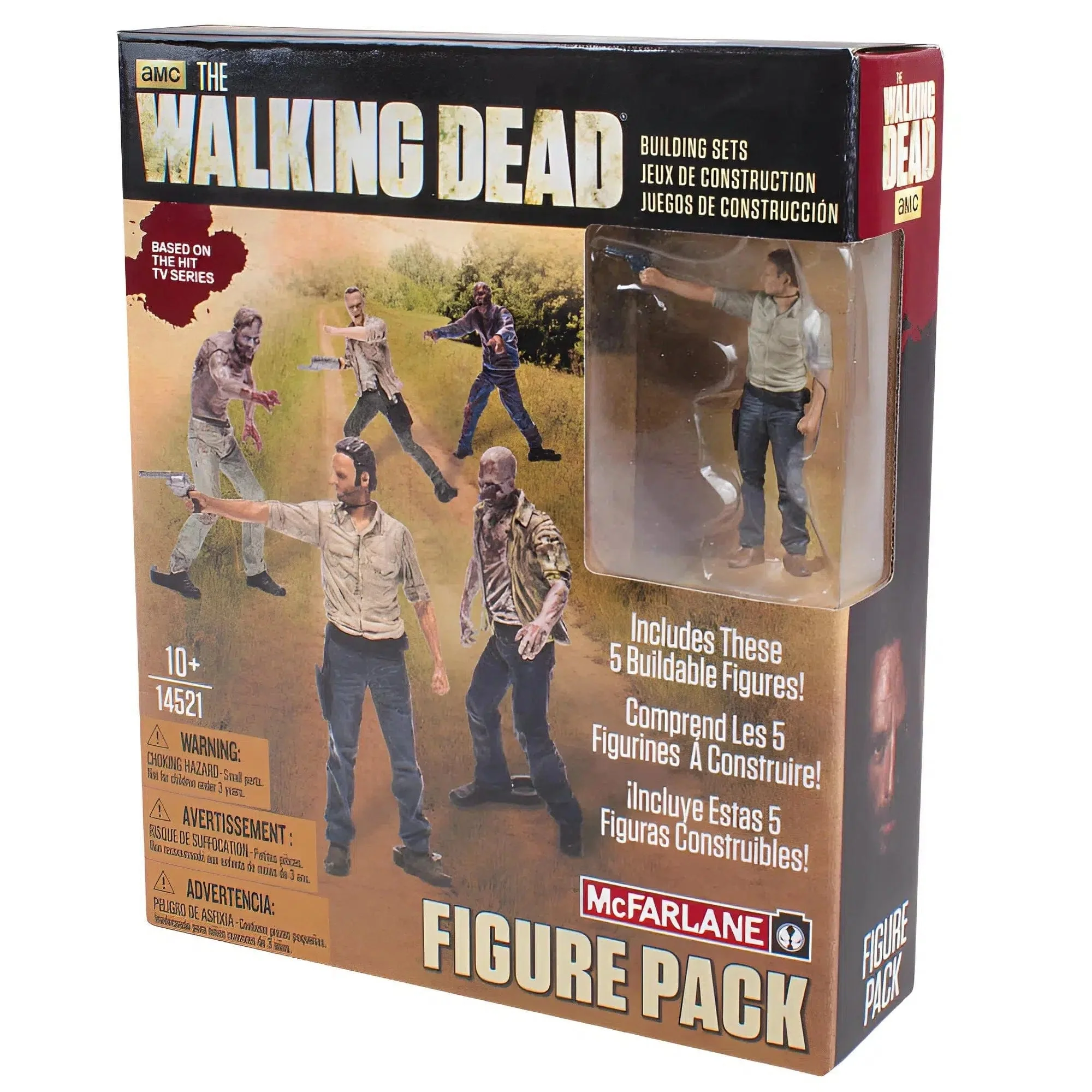 The Walking Dead - Figure Pack 1 Construction Set - McFarlane Toys