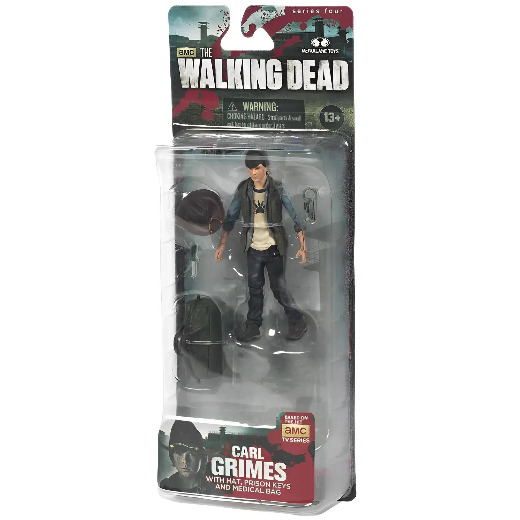 The Walking Dead (TV) - Carl Grimes Action Figure (4") - McFarlane Toys - Series 4 (2013)