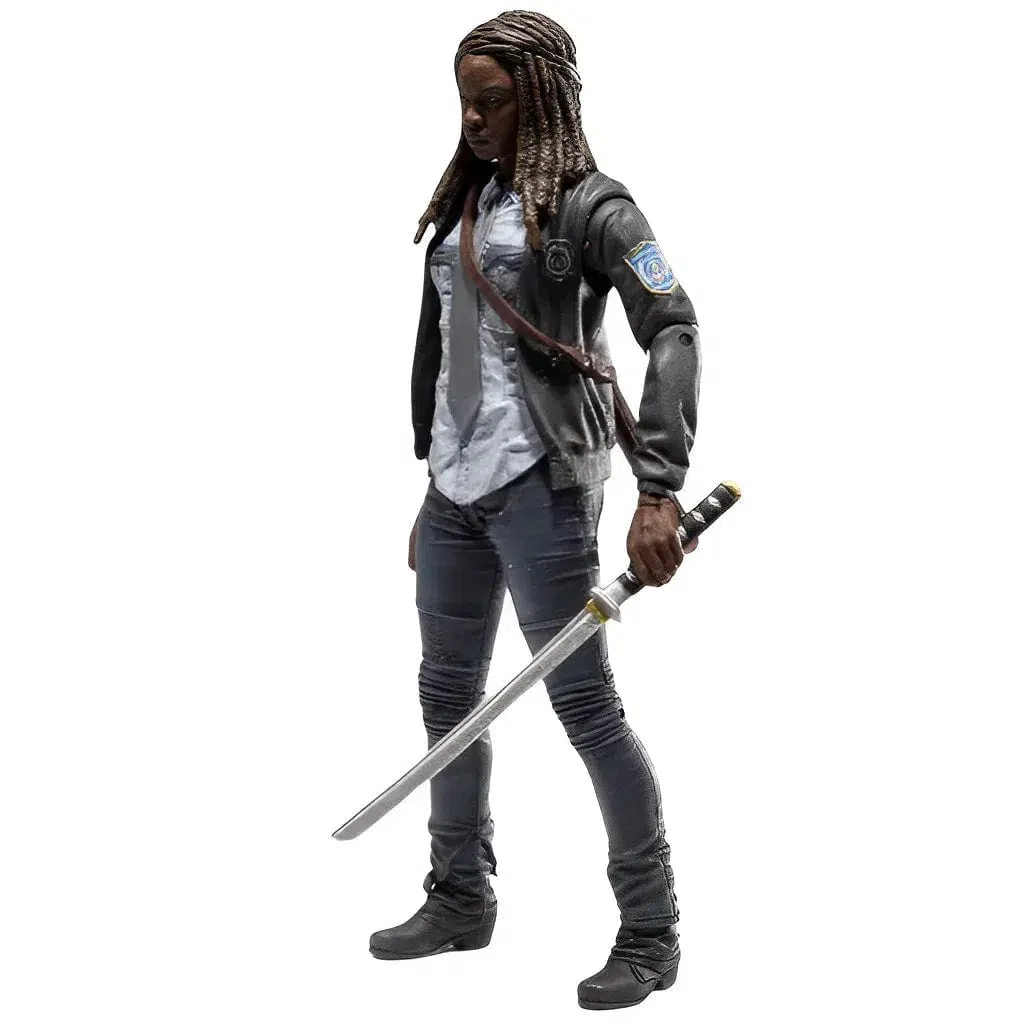 The Walking Dead (TV) - Constable Michonne Action Figure (4.5") - McFarlane Toys - Series 9 (2016) - Image 4