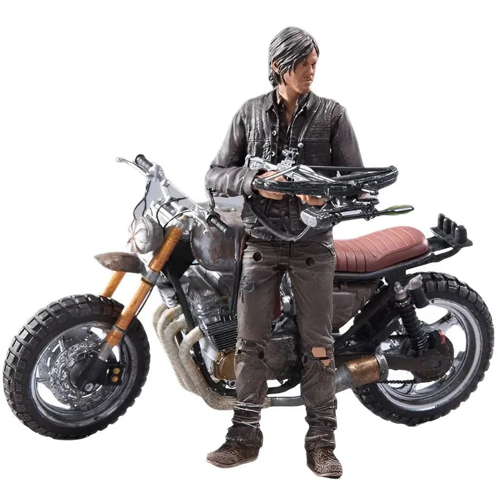 The Walking Dead (TV) - Daryl With Custom Bike Deluxe Box Action Figure - McFarlane Toys - Series (2016) - Image 2