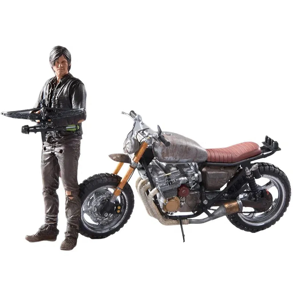 The Walking Dead (TV) - Daryl With Custom Bike Deluxe Box Action Figure - McFarlane Toys - Series (2016) - Image 4