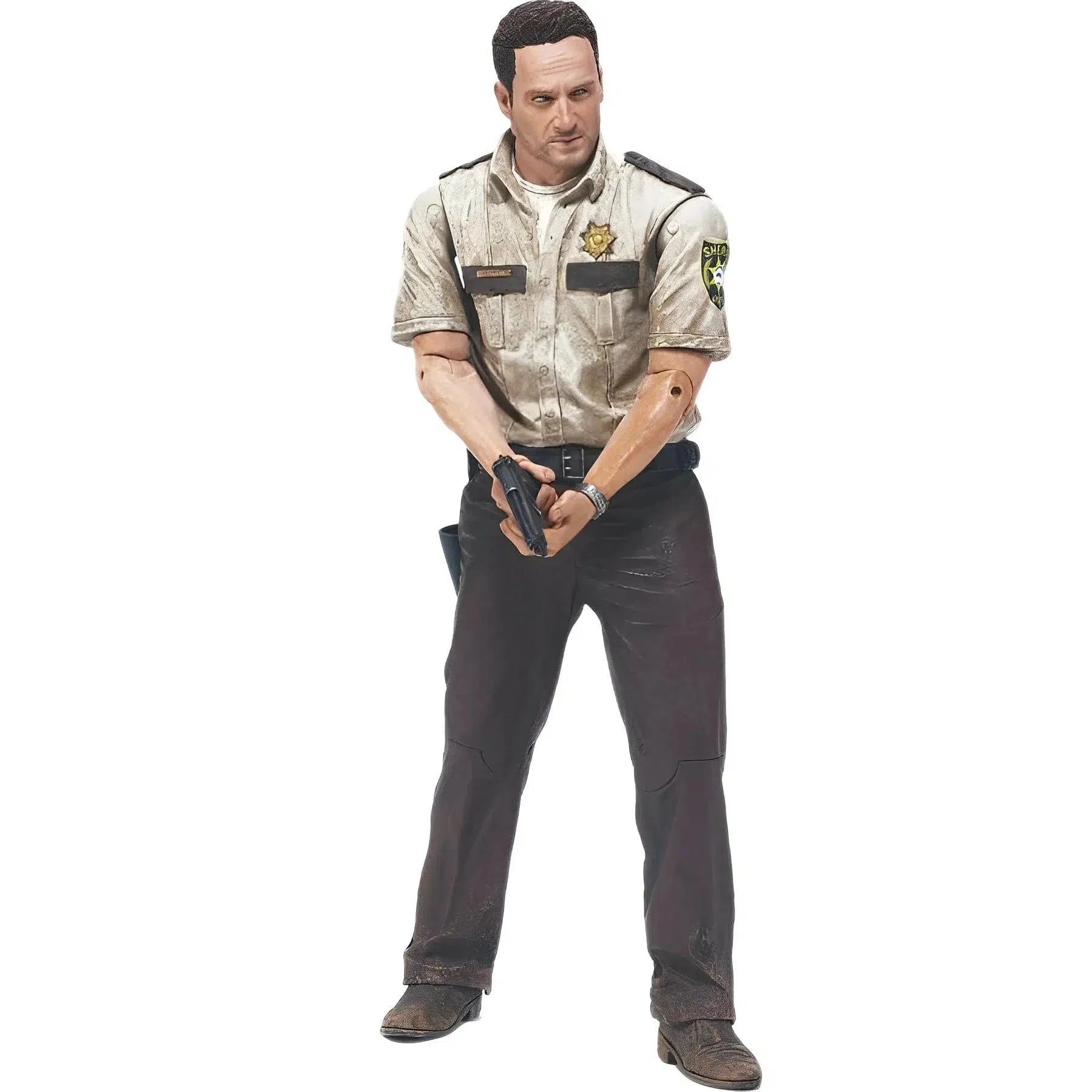 The Walking Dead (TV) - Deputy Rick Grimes Action Figure (5") - McFarlane Toys - Series 1 (2011) - Image 2