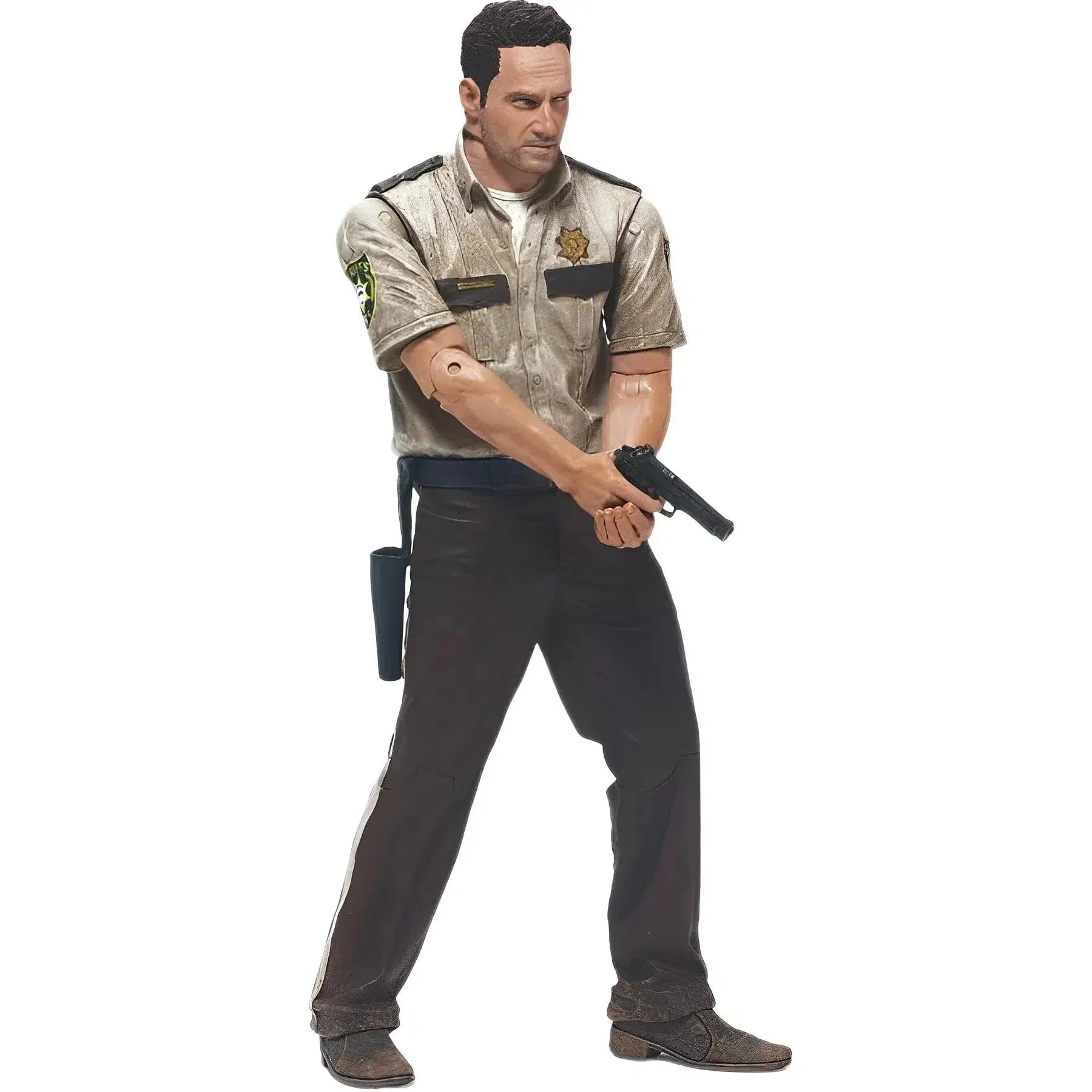 The Walking Dead (TV) - Deputy Rick Grimes Action Figure (5") - McFarlane Toys - Series 1 (2011) - Image 5