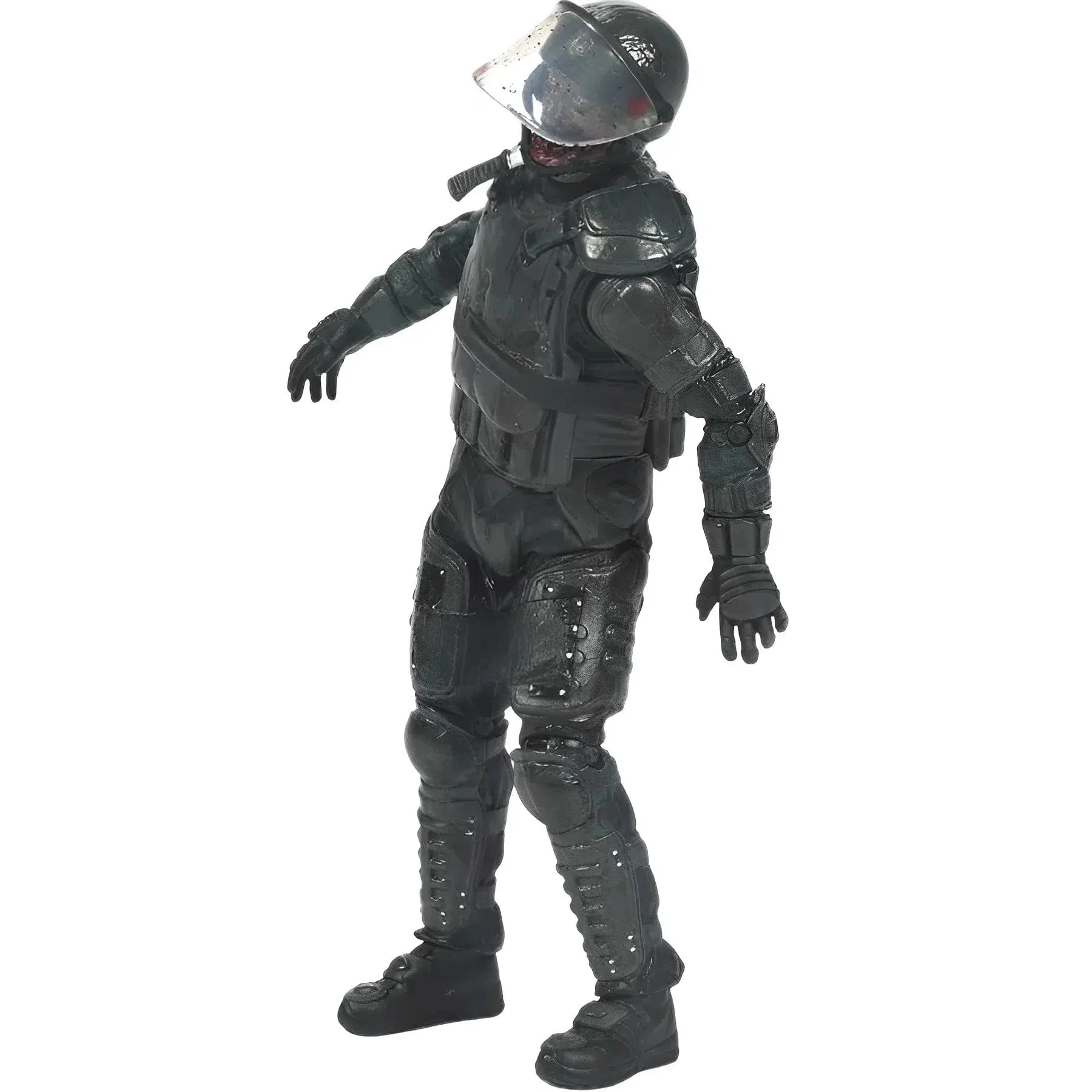 The Walking Dead (TV) - Gas Mask Riot Gear Zombie Action Figure (5") - McFarlane Toys - Series 4 (2013) - Image 5