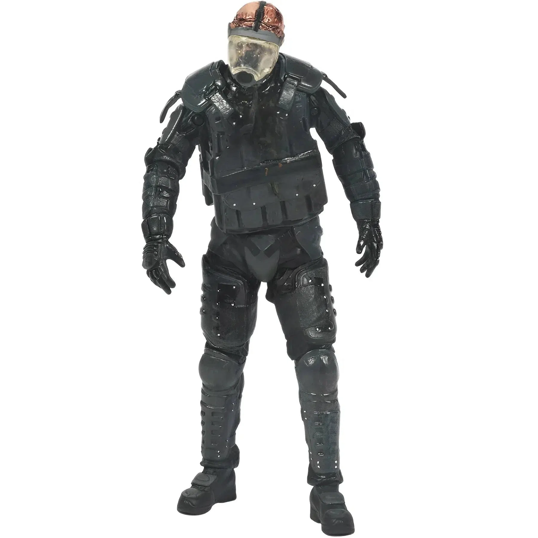 The Walking Dead (TV) - Gas Mask Zombie Action Figure - McFarlane Toys - Series 4 (2013) - Image 2