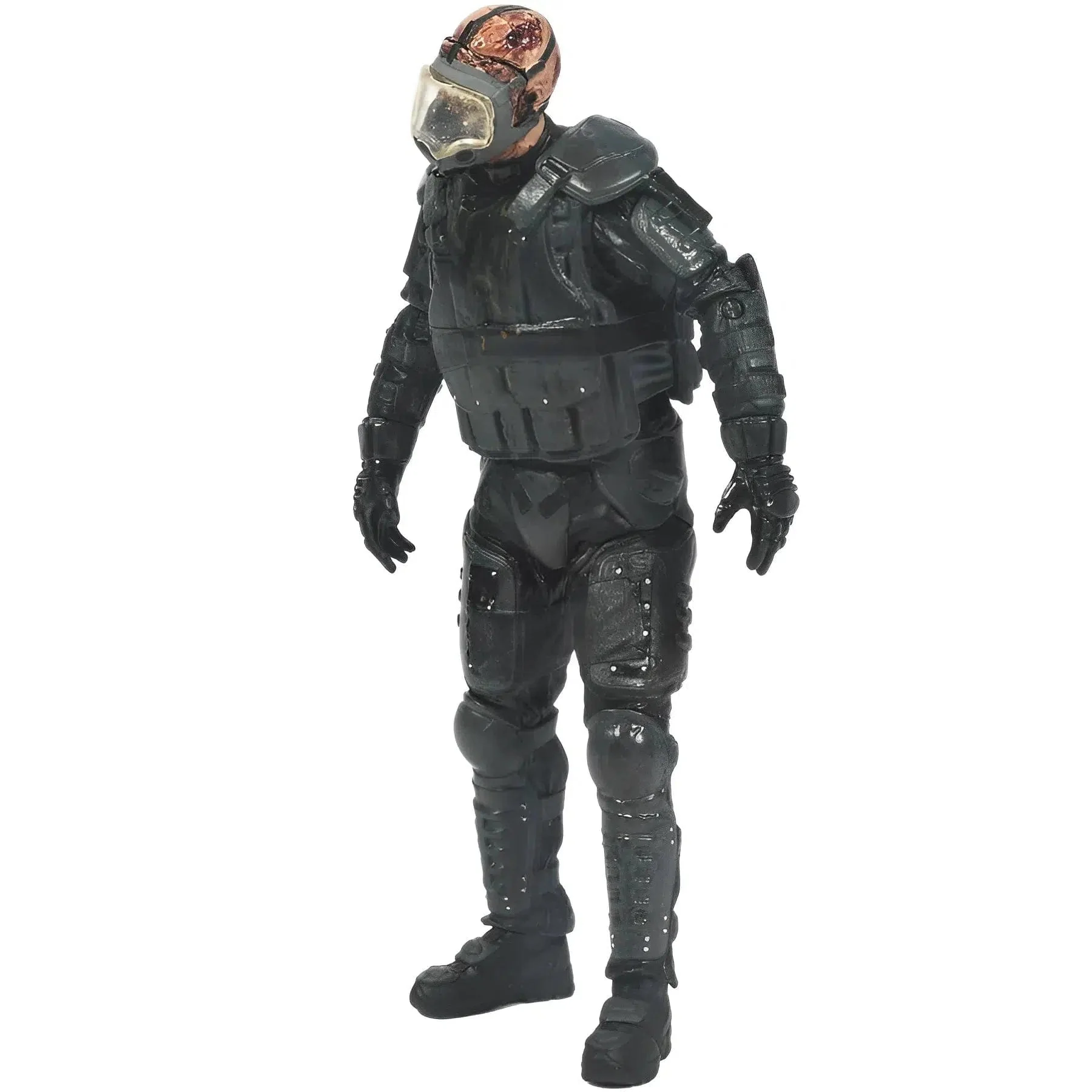 The Walking Dead (TV) - Gas Mask Zombie Action Figure - McFarlane Toys - Series 4 (2013) - Image 3