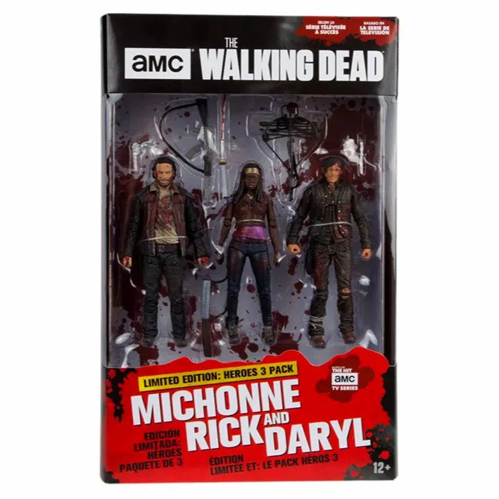 The Walking Dead (TV) - Heroes 3-Pack Action Figure - McFarlane Toys - Series (2017)