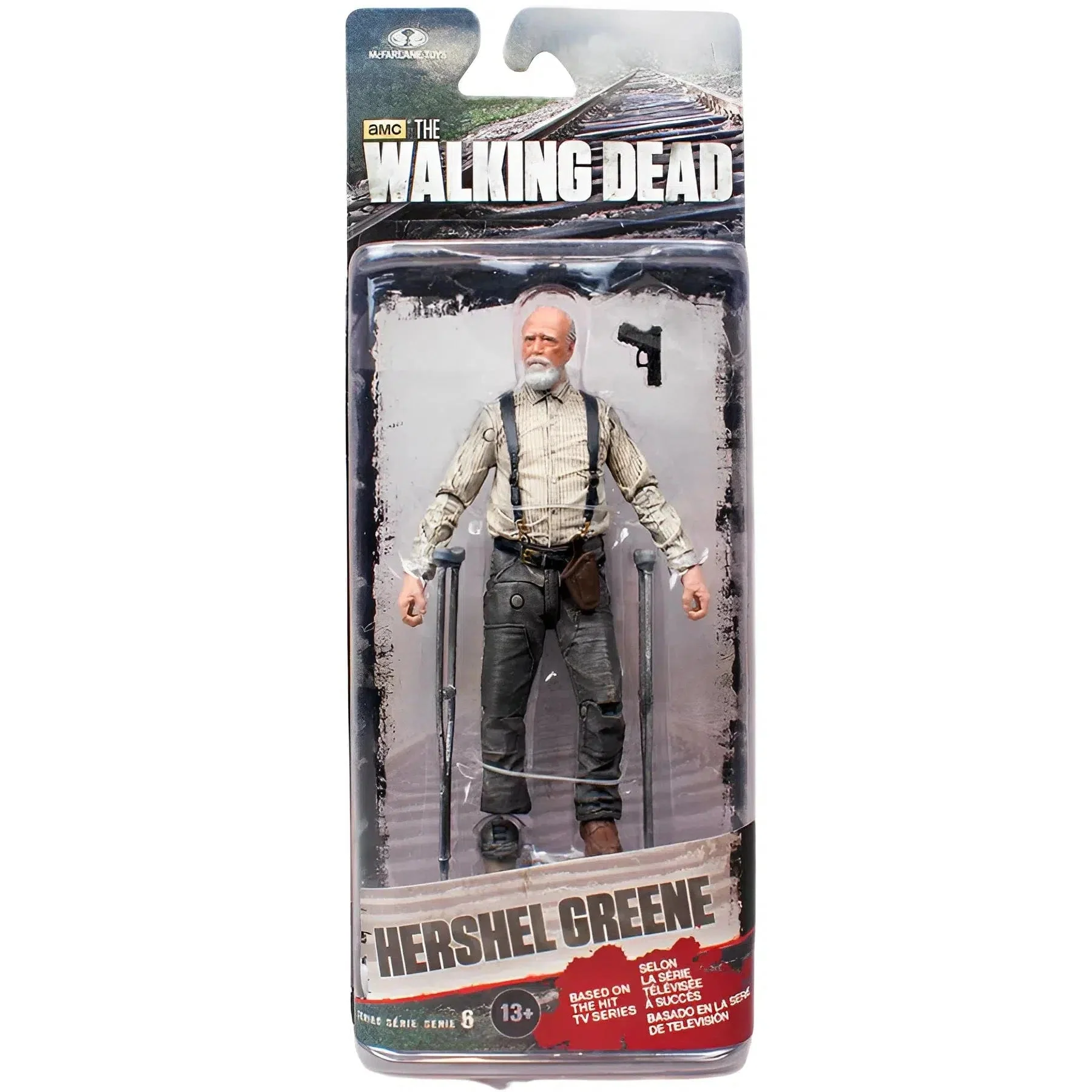 The Walking Dead (TV) - Hershel Greene Action Figure (5") - McFarlane Toys - Series 6 (2014)