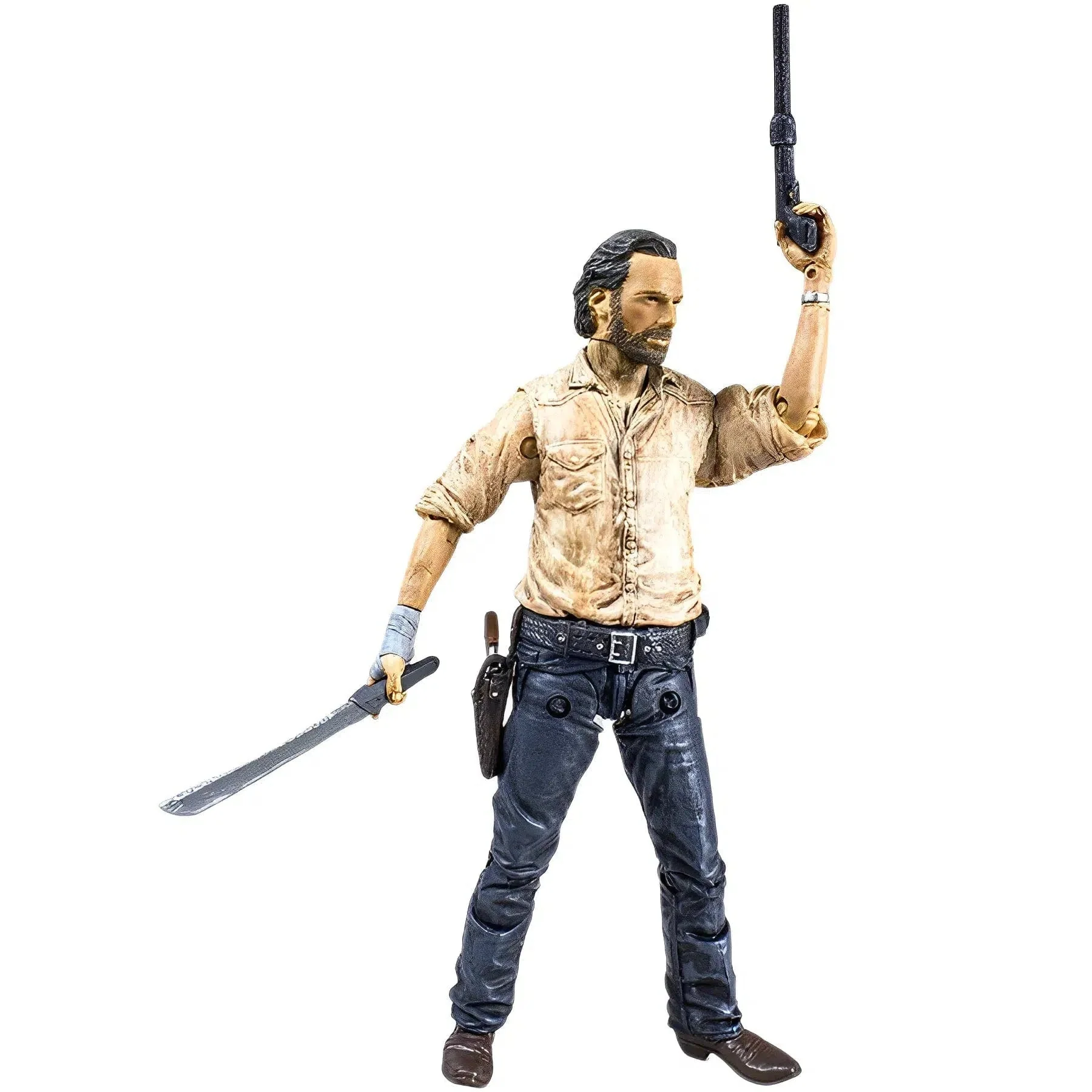 The Walking Dead (TV) - Rick Grimes Action Figure (5") - McFarlane Toys - Series 6 (2014) - Image 7