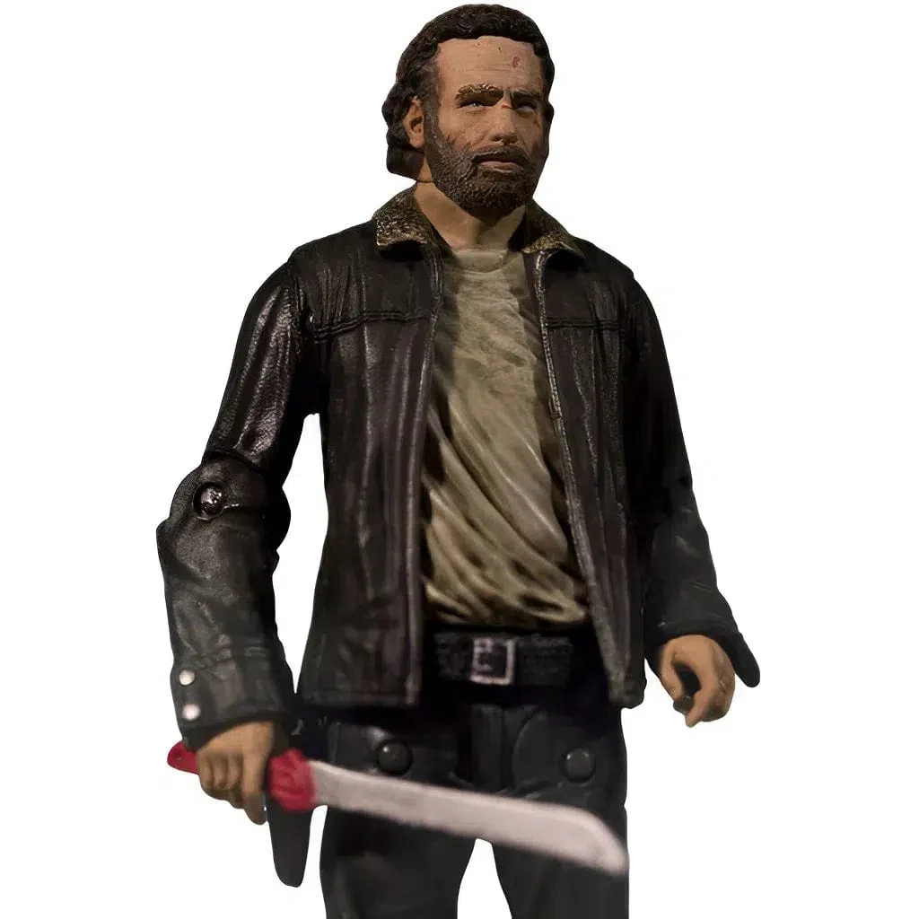The Walking Dead (TV) - Rick Grimes Action Figure (5") - McFarlane Toys - Series 8 (2015) - Image 6