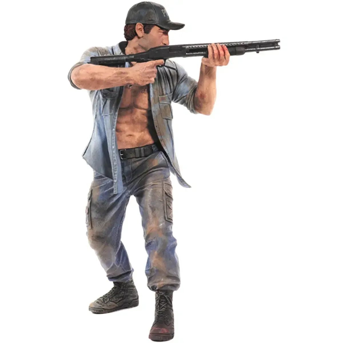The Walking Dead (TV) - Shane Walsh With Shotgun Action Figure (5")  - McFarlane Toys - Series 2 (2014) - Image 5