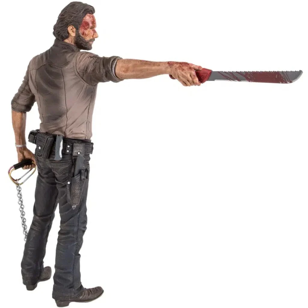 The Walking Dead (TV) - Vigilante Rick Grimes Deluxe Action Figure - McFarlane Toys - Series (2016) - Image 2