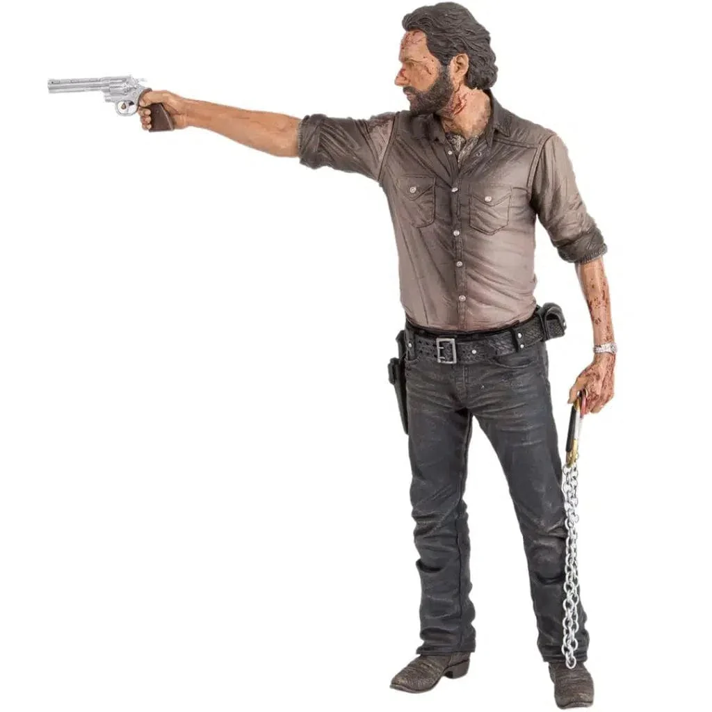The Walking Dead (TV) - Vigilante Rick Grimes Deluxe Action Figure - McFarlane Toys - Series (2016) - Image 3