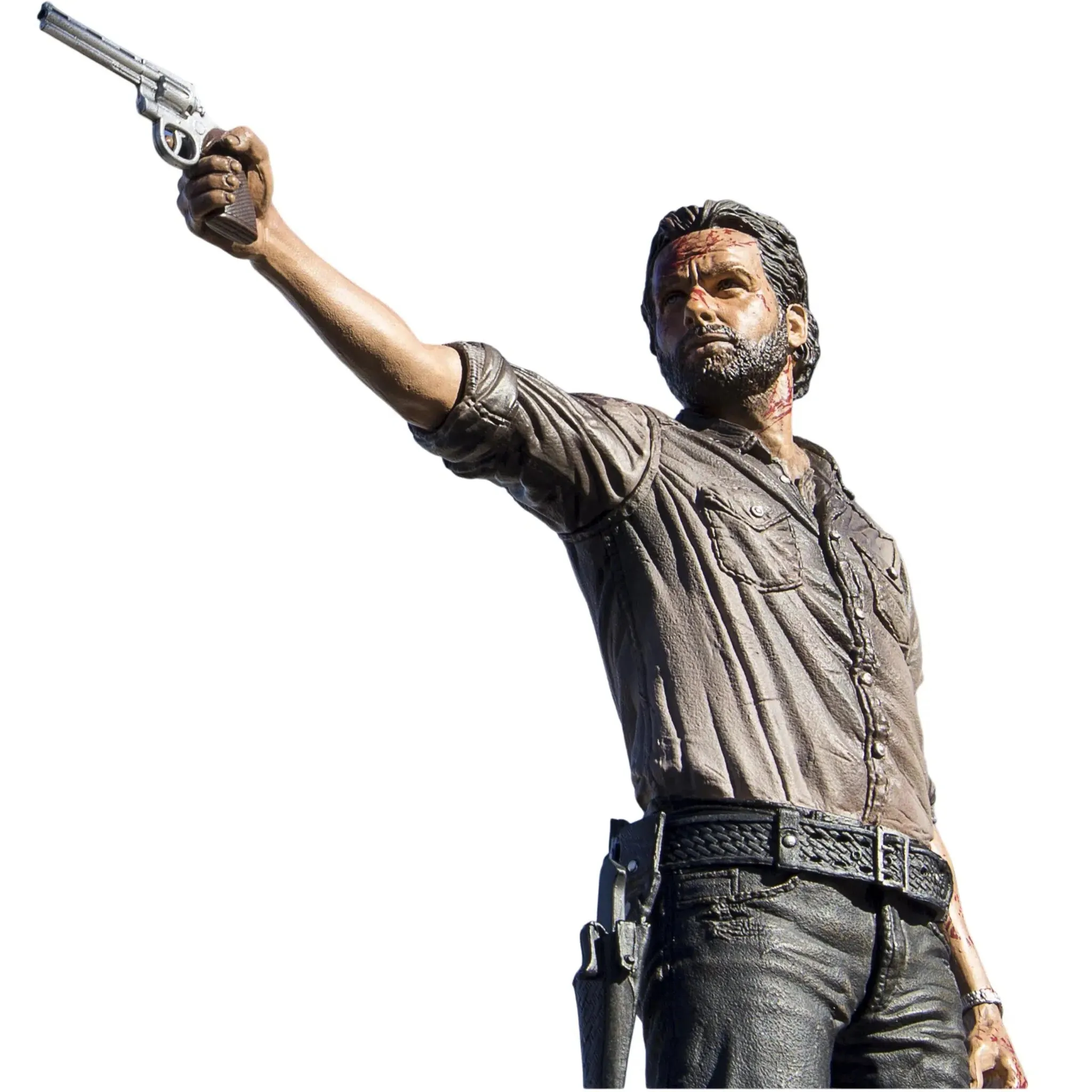The Walking Dead (TV) - Vigilante Rick Grimes Deluxe Action Figure - McFarlane Toys - Series (2016) - Image 5