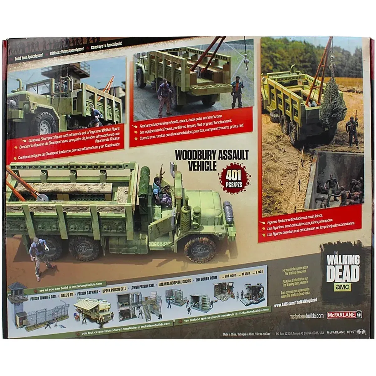 The Walking Dead - Woodbury Assault Vehicle Building Set - McFarlane Toys - Image 3
