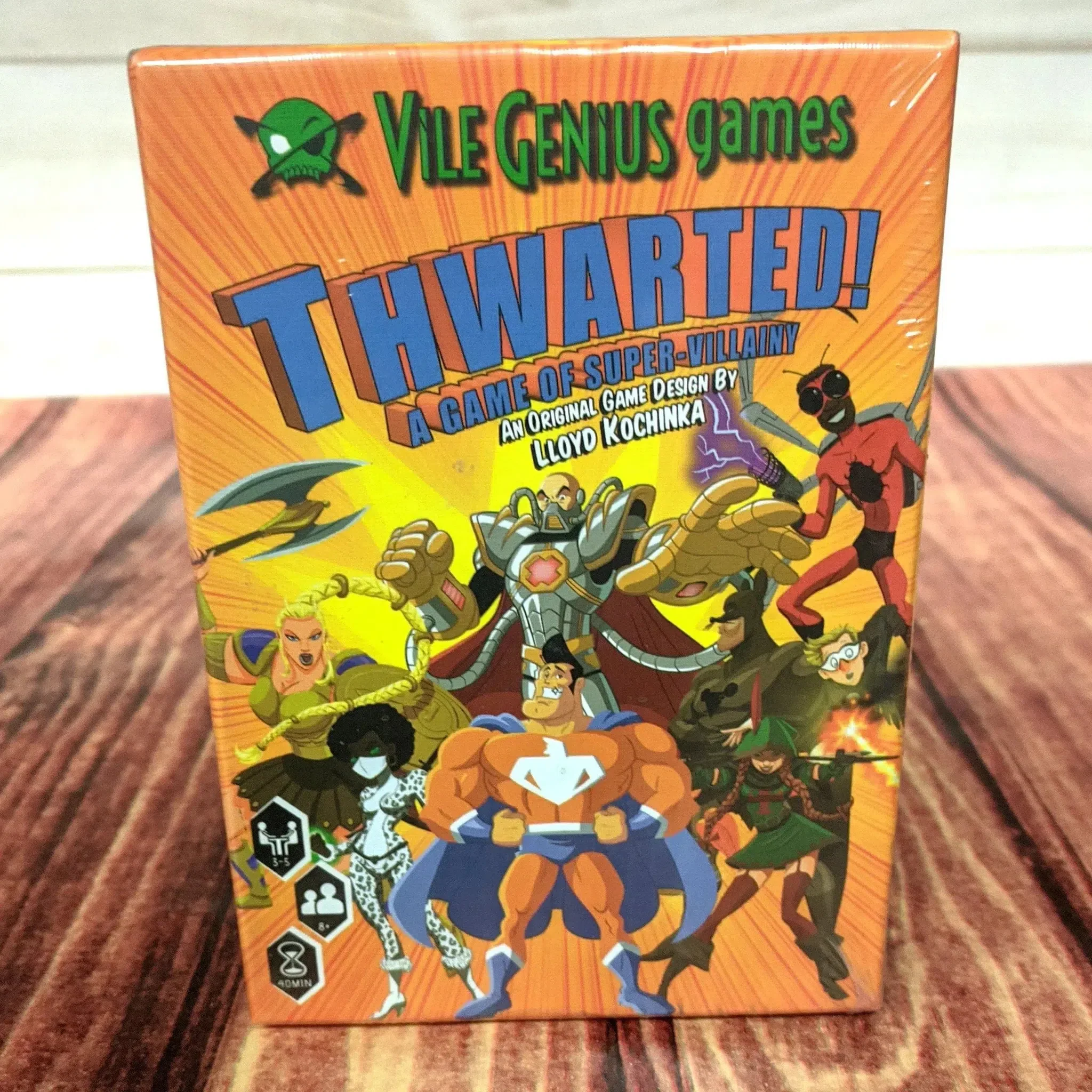 Thwarted! - A Game of Super Villainy - Card Game - Image 4