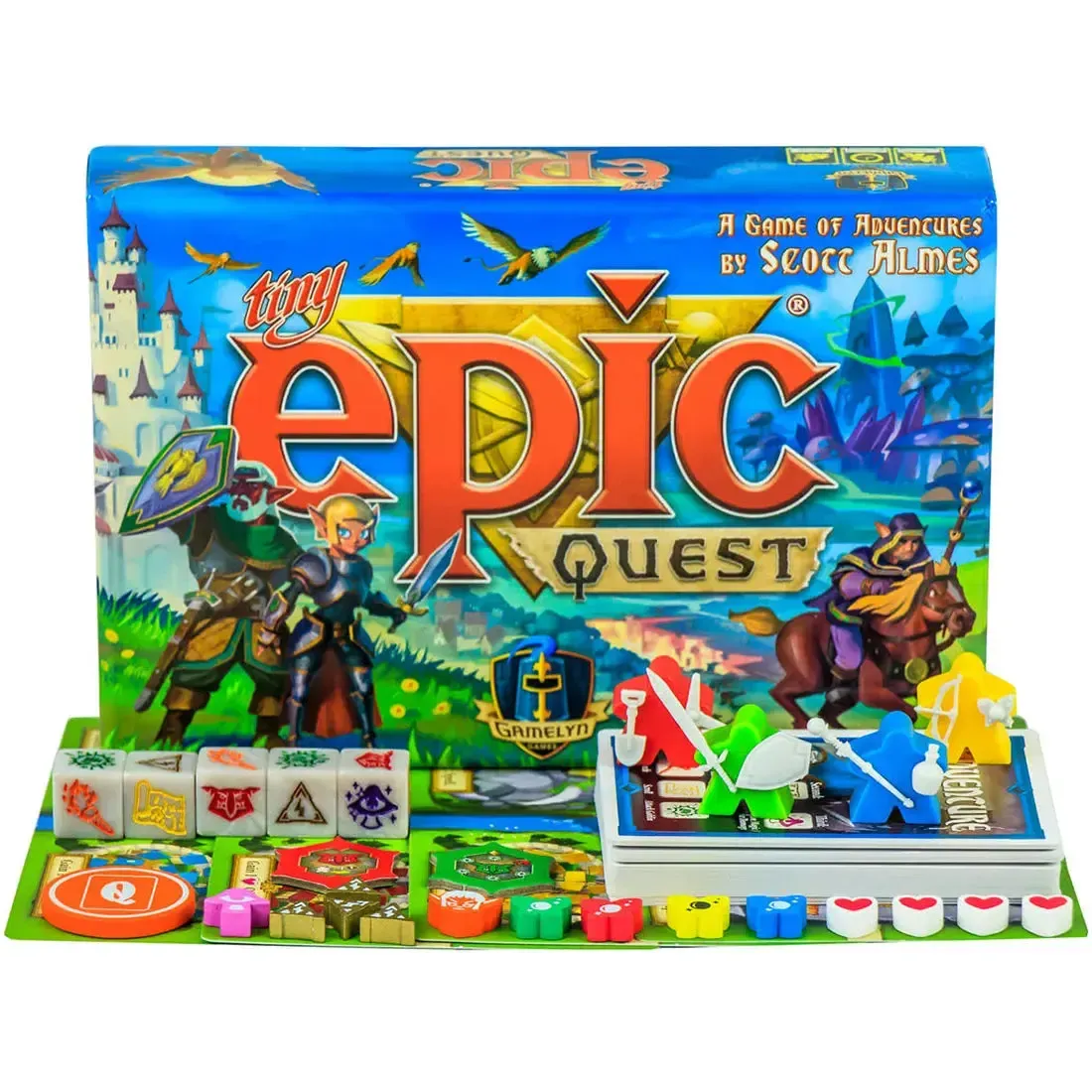 Tiny Epic Quest - Dungeon-Crawl Fantasy Board Game for Family, and Adults (1-4 Players, Ages 14+) - Gamelyn Games - Image 2