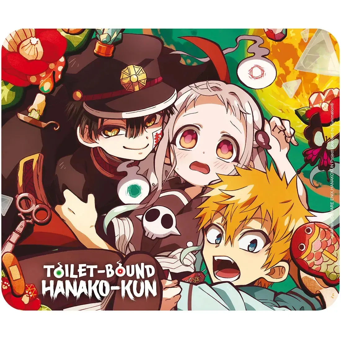 Toilet-Bound Hanako-Kun - Nene, Kou & Hanako Mousepad (9.25"x7.75") - ABYstyle - Image 2
