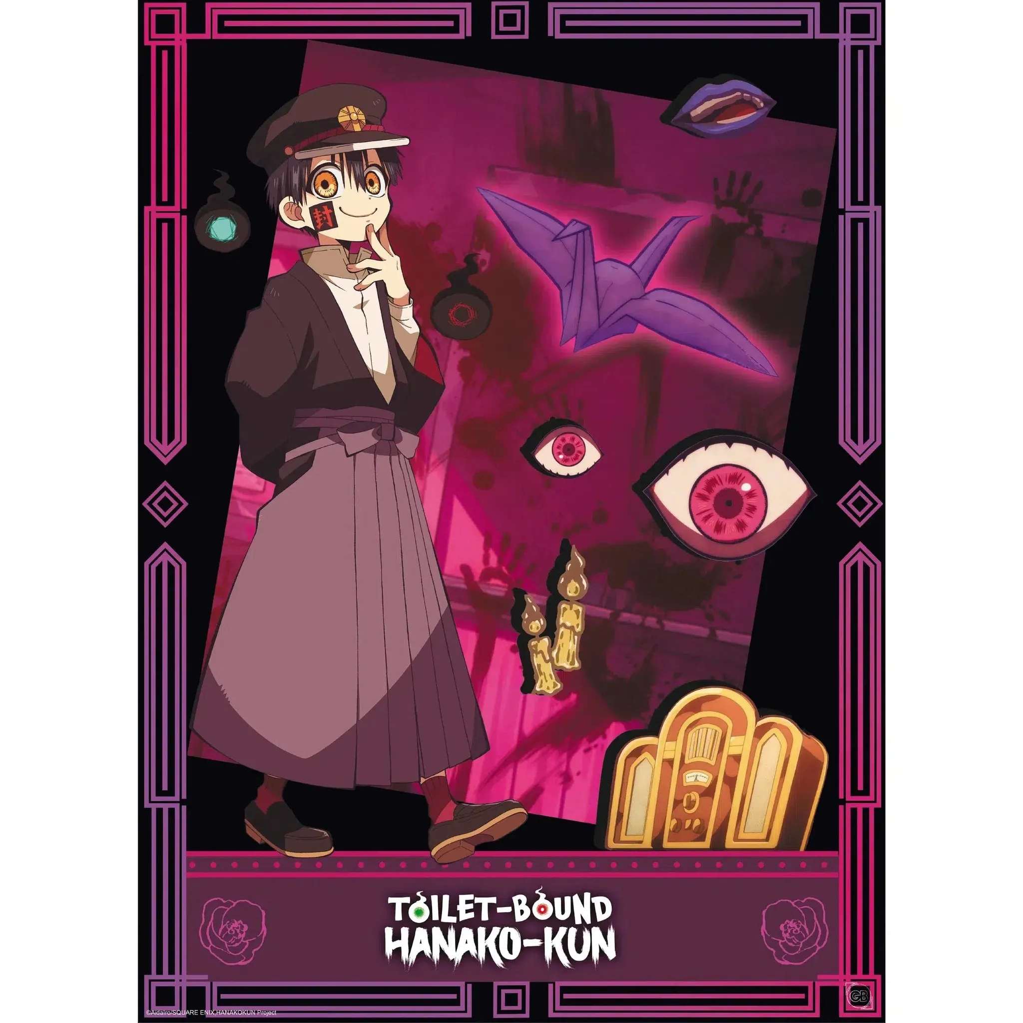 Toilet-Bound Hanako-Kun - Sousuke, Kou & Hanako Boxed Poster Set (20.5"x15") - ABYstyle - Series 2 - Image 2