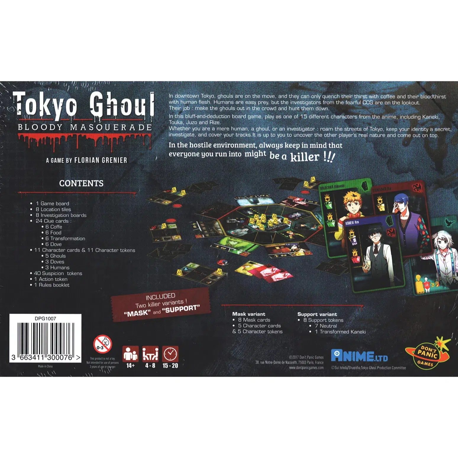 Tokyo Ghoul: Bloody Masquerade - Board Game - Japanime Games - Image 10