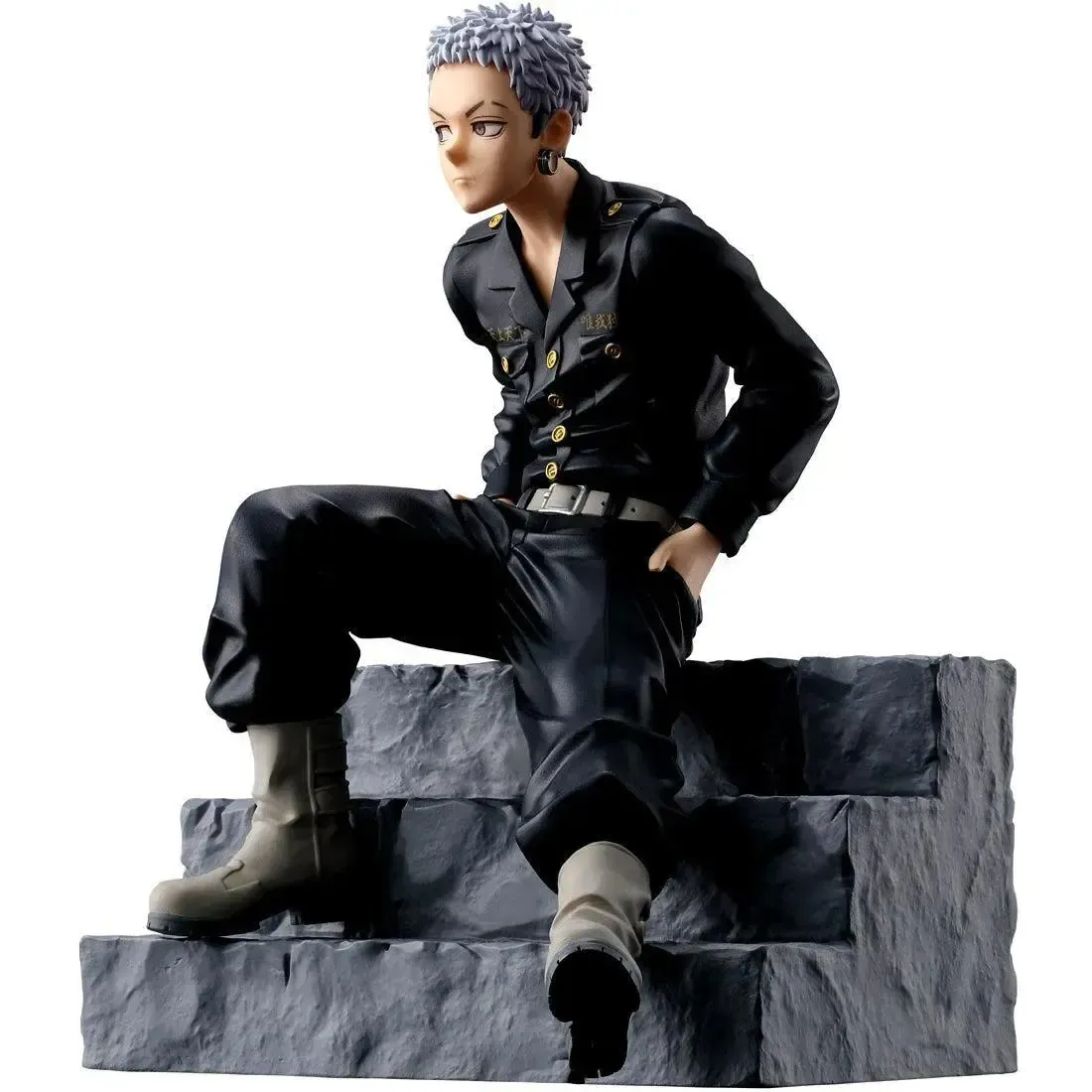 Tokyo Revengers - Takashi Mitsuya Figure (5.1") - Bandai Spirits [Banpresto] - Break Time Collection Series (Volume 1) - Image 2