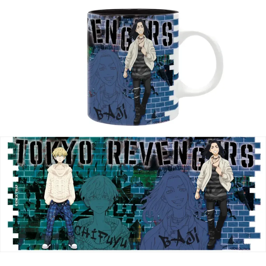 Tokyo Revengers - Tokyo Maji Gang Captains Mug (Ceramic, 11 oz.) - ABYstyle - Image 2
