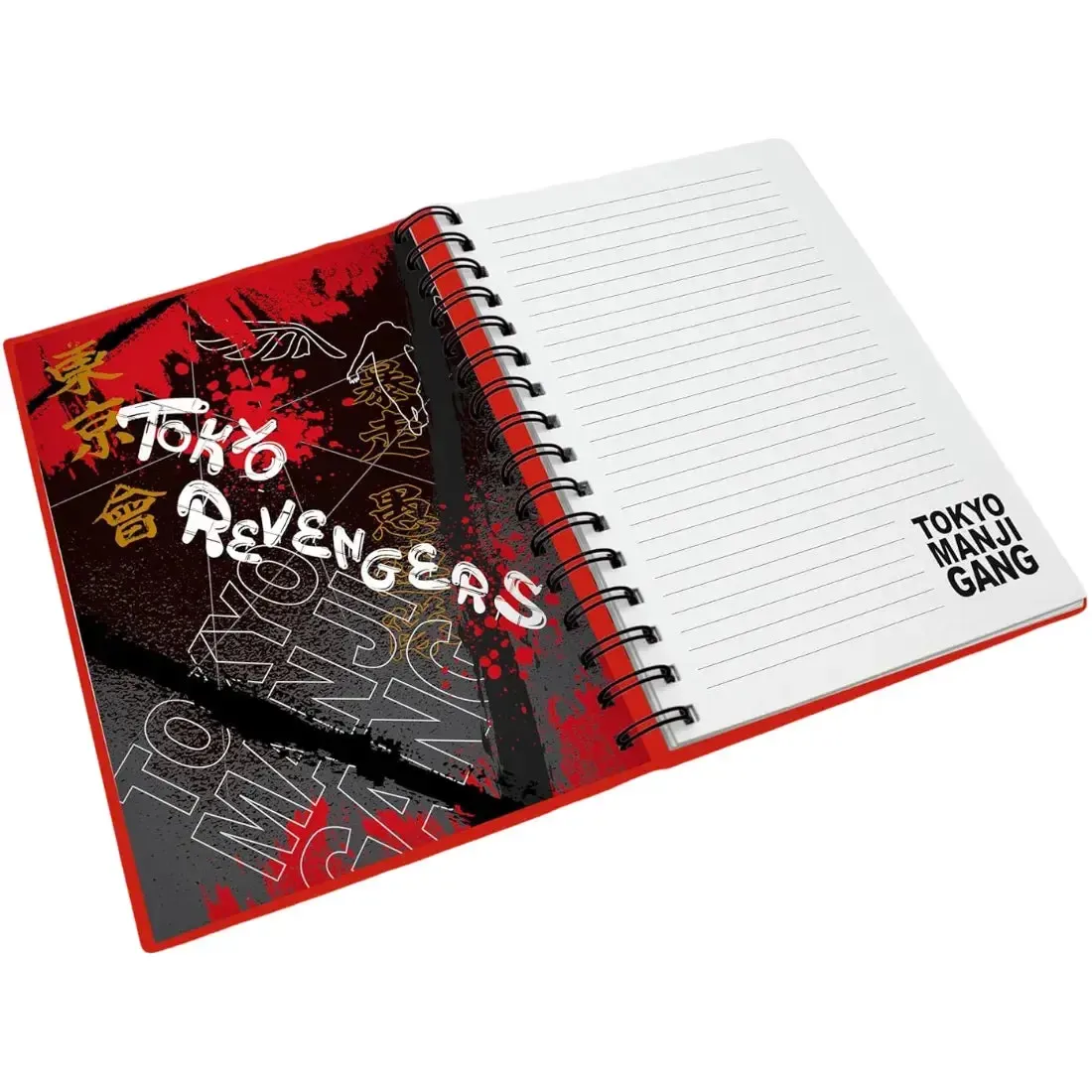 Tokyo Revengers - Toman Members Hardcover Spiral Bound Notebook (8.75"x6") - ABYstyle - Image 3