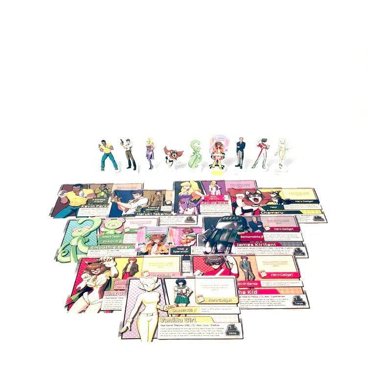 Tokyo Sidekick - Cooperative Superhero Board Game for Family & Adults (2-4 Players, Ages 12+) - Japanime Games - Image 5