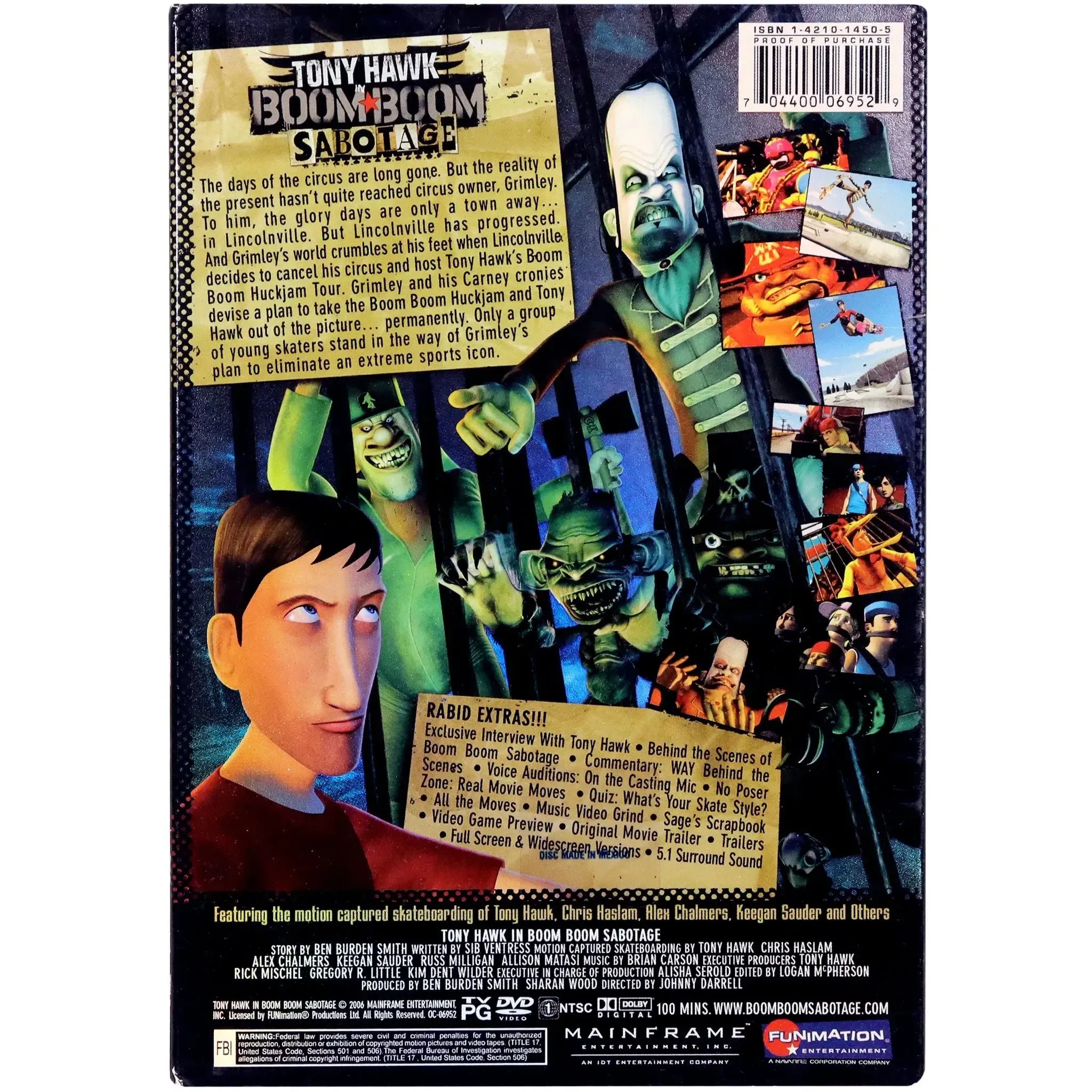 Tony Hawk in Boom Boom Sabotage | Animated Movie | DVD - Image 2