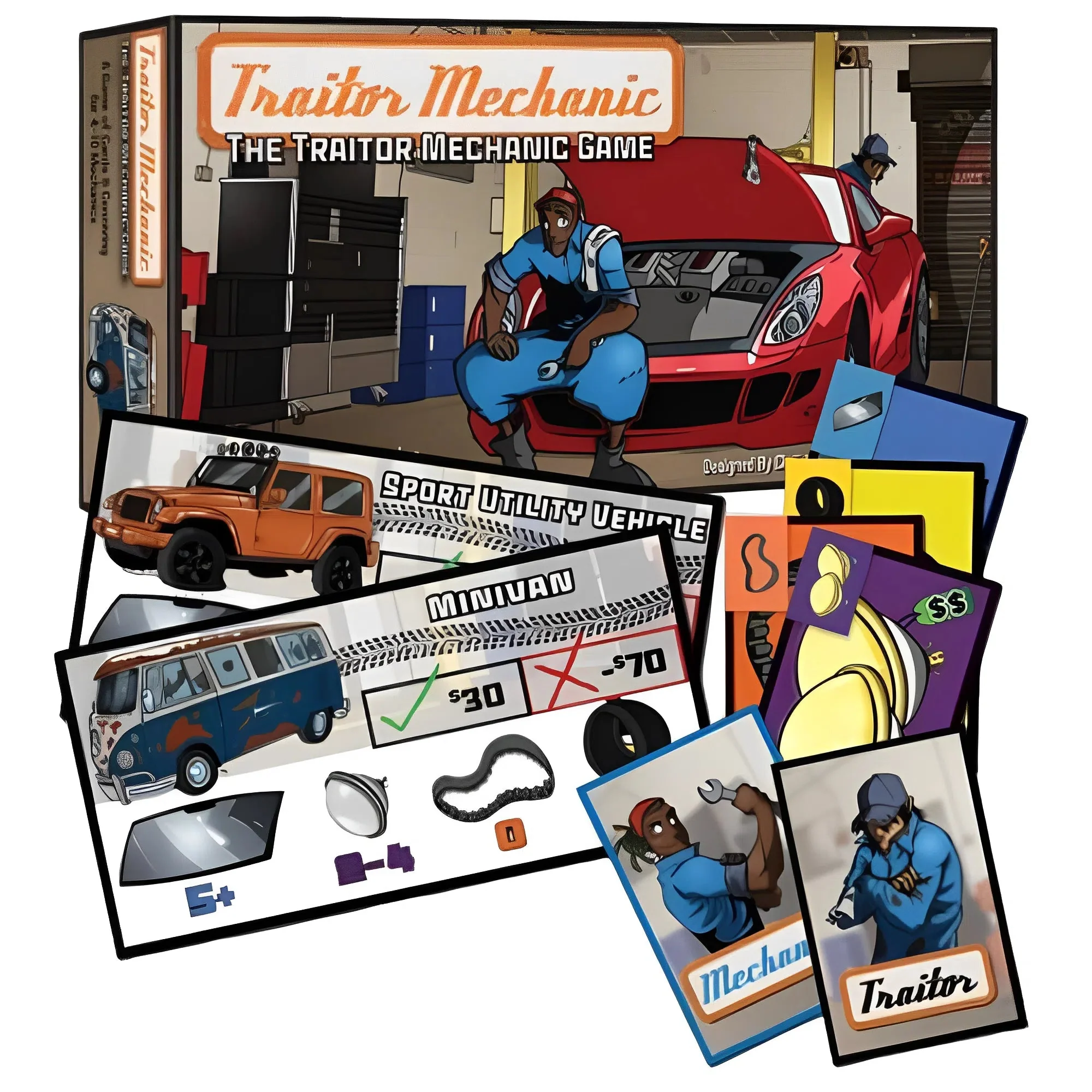Traitor Mechanic - Card Game - Dice Hate Me Games - Image 2