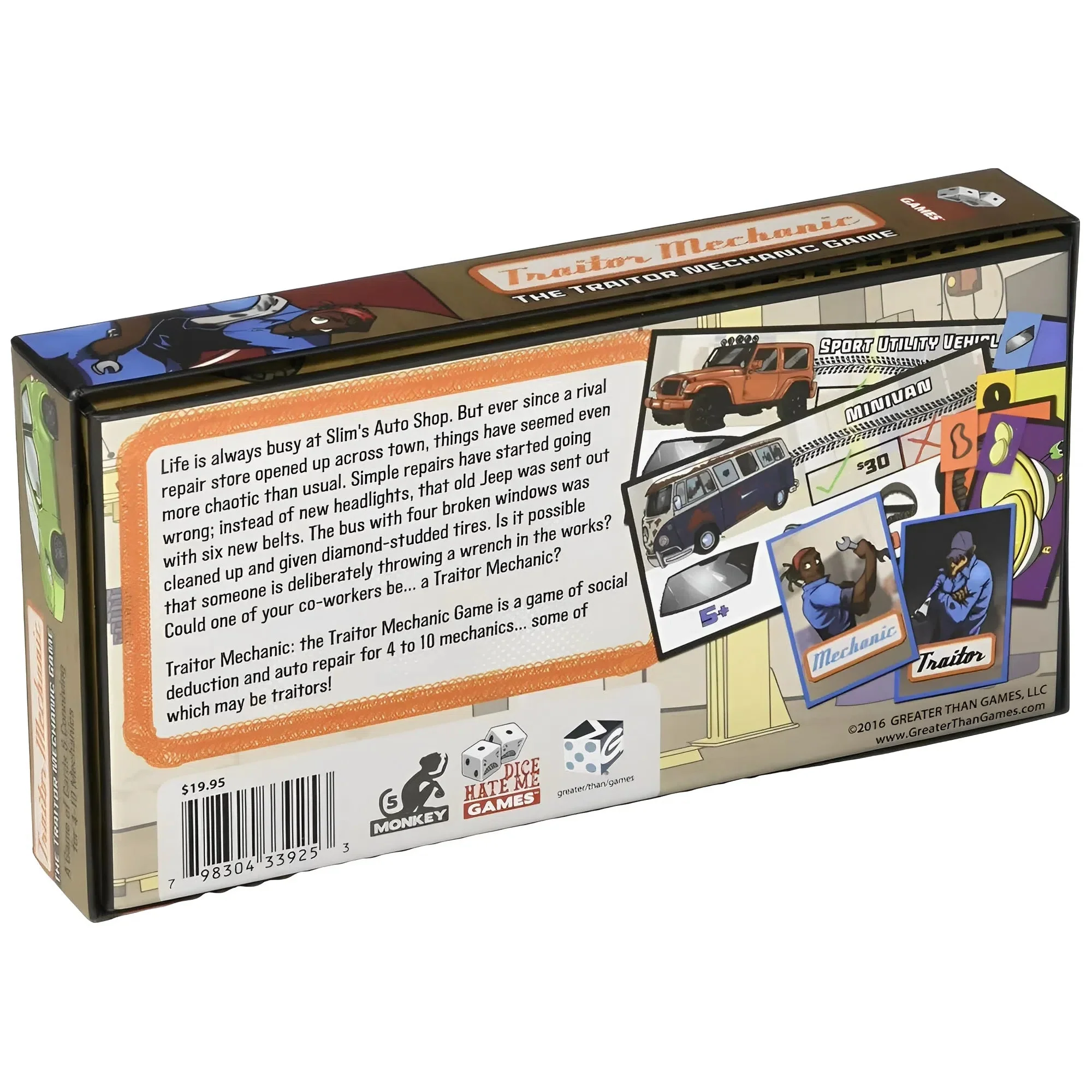 Traitor Mechanic - Card Game - Dice Hate Me Games - Image 5