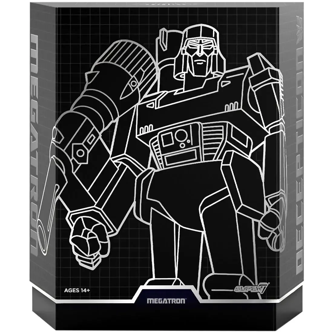 Transformers (1984) - G1 Cartoon Megatron Action Figure (8") - Super7 - ReAct - Image 3