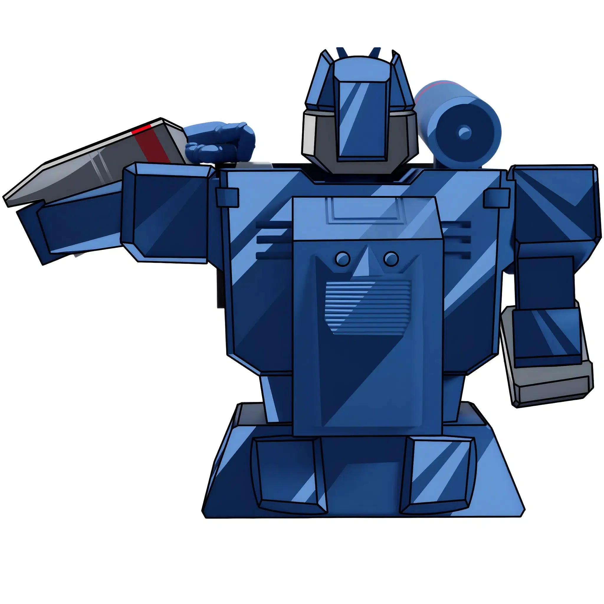 Transformers (1984) - Soundwave Business Card Holder Mini-Bust Statue Figure (Limited Edition: 1 of 2,000) - Icon Heroes - Image 2