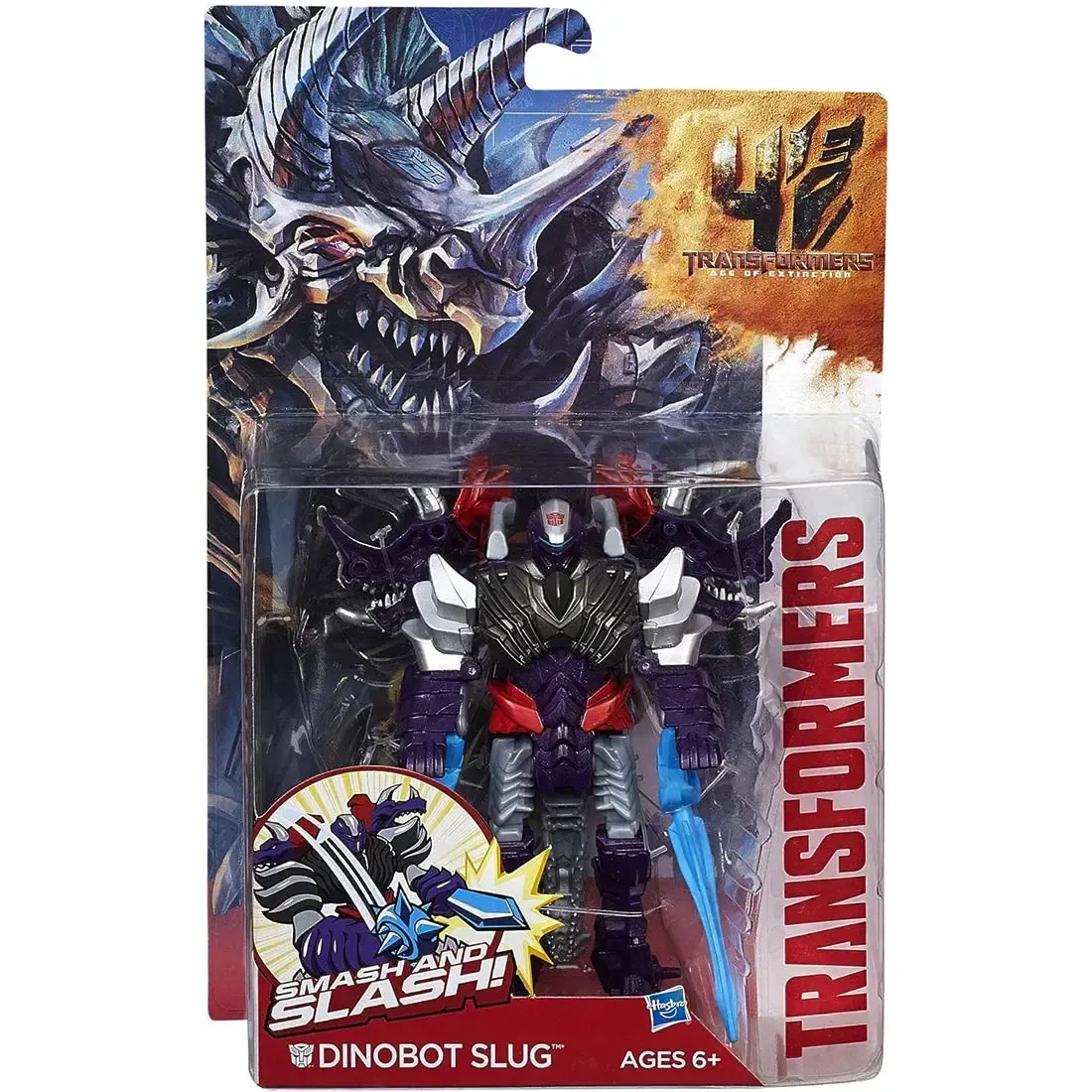 Transformers: Age of Extinction - Dinobot Slug Action Figure (5", Deluxe Class) - Hasbro