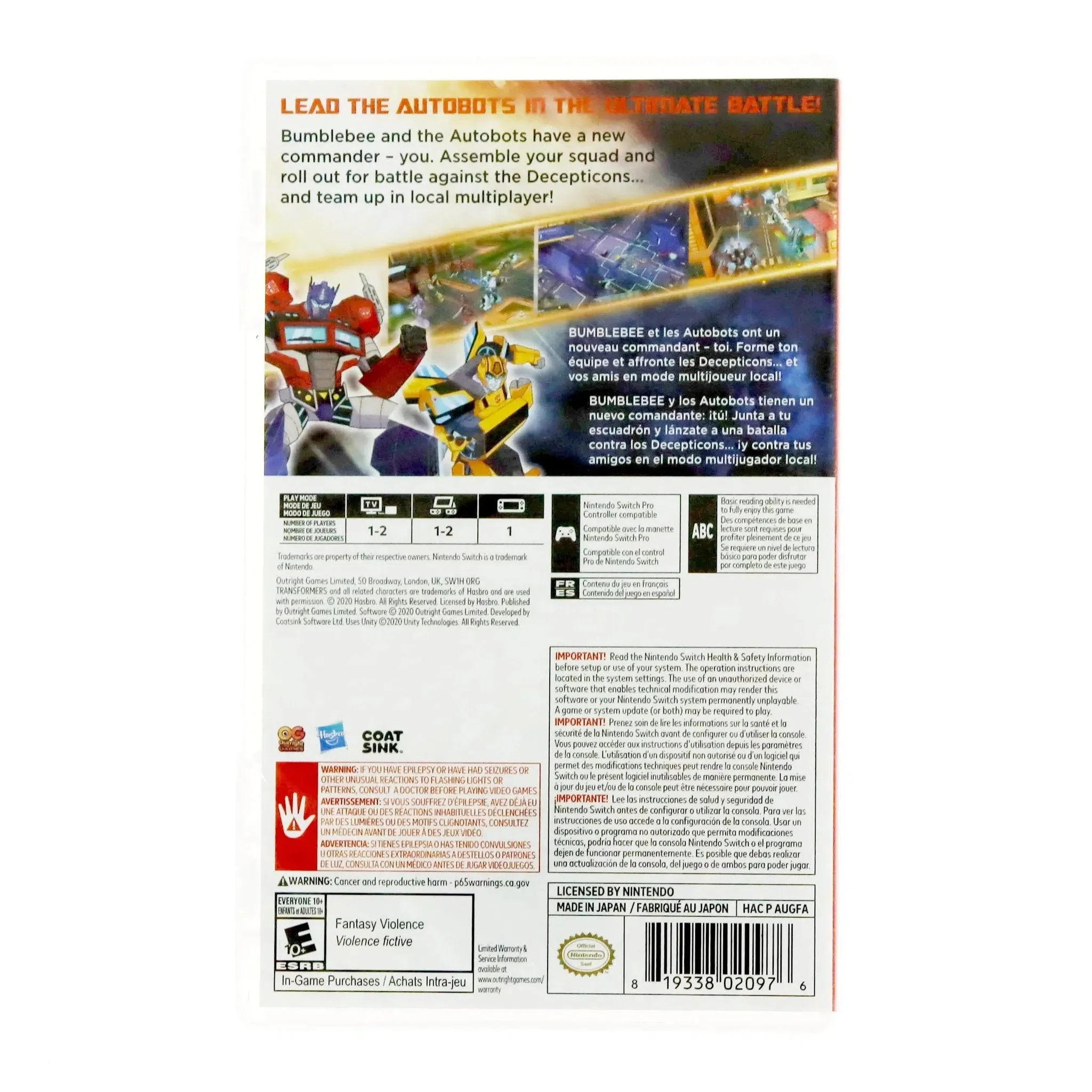 Transformers: Battlegrounds - Nintendo Switch - Image 3